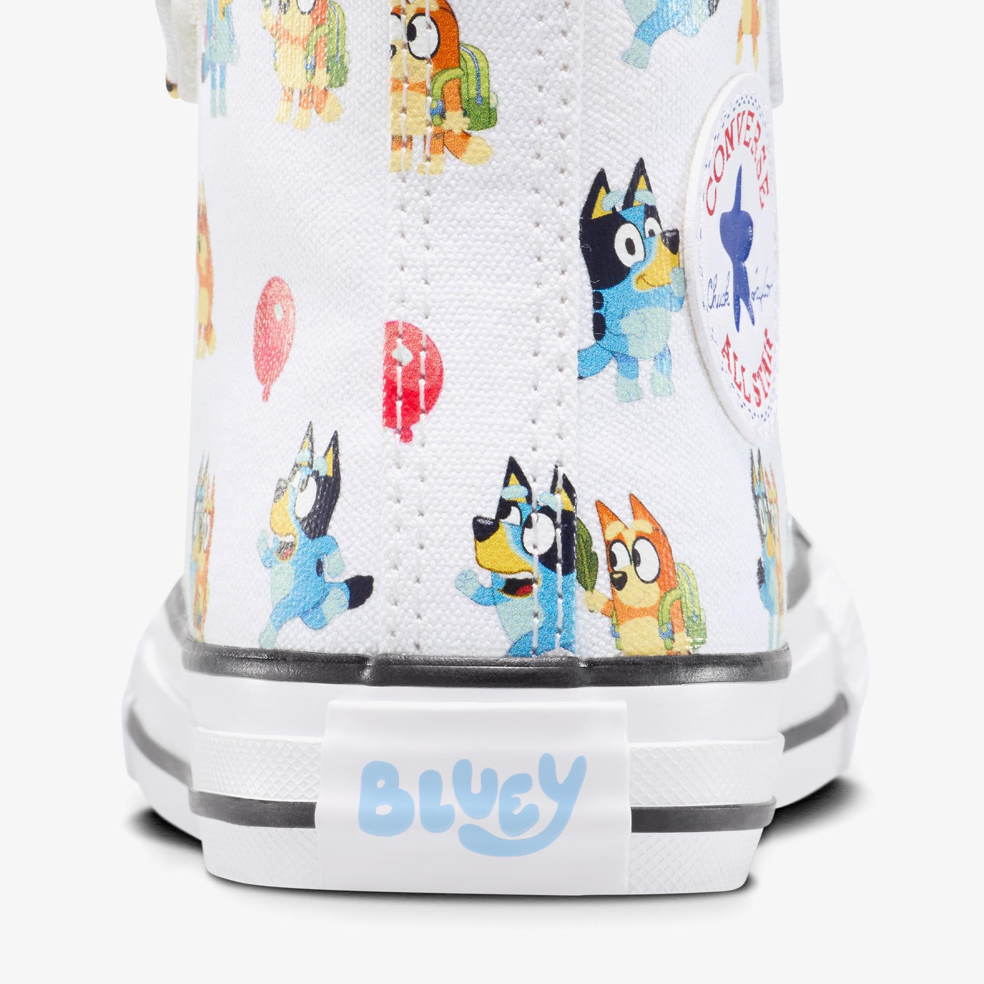 Converse x Bluey Chuck Taylor All Star 1V Çocuk Beyaz Sneaker