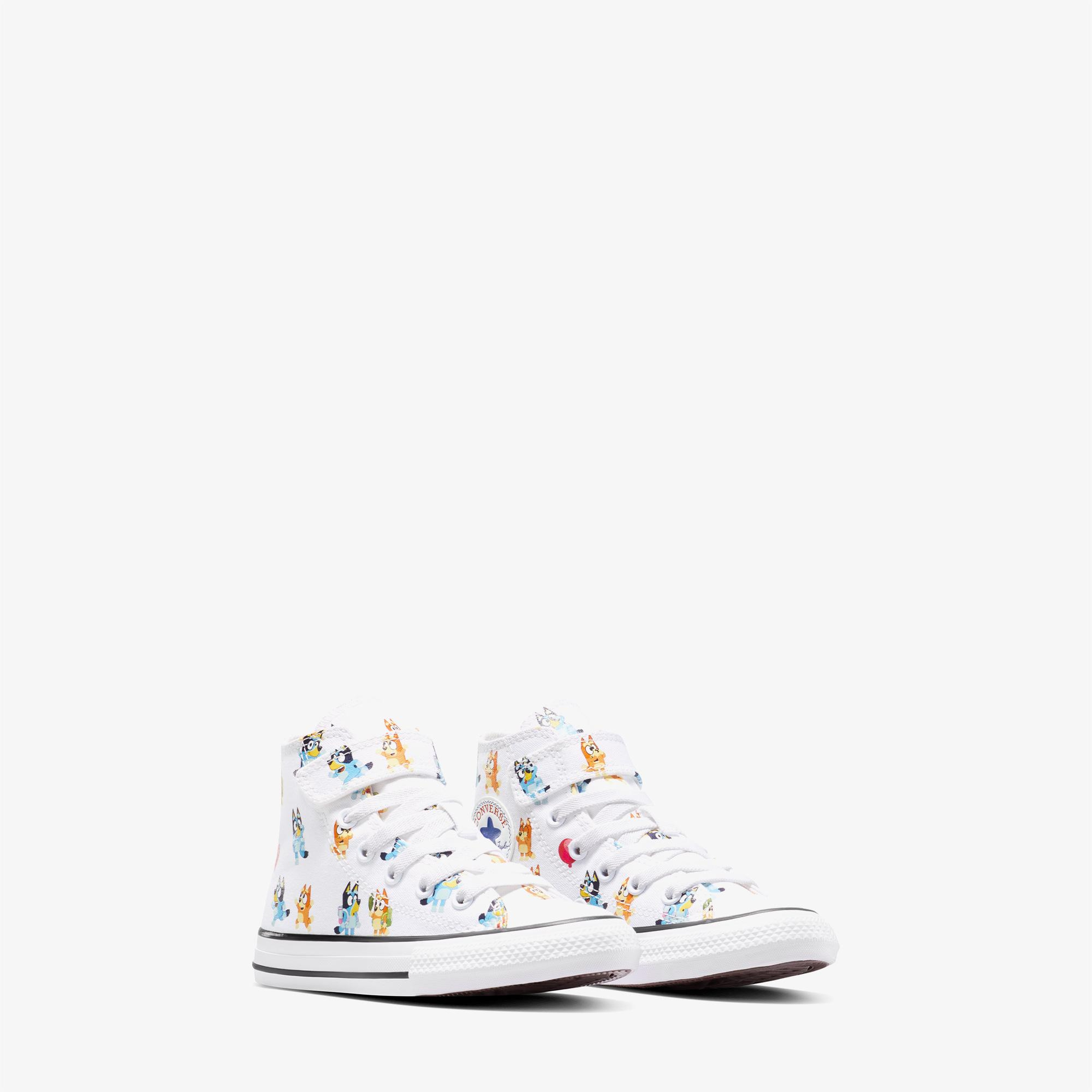 Converse x Bluey Chuck Taylor All Star 1V Çocuk Beyaz Sneaker