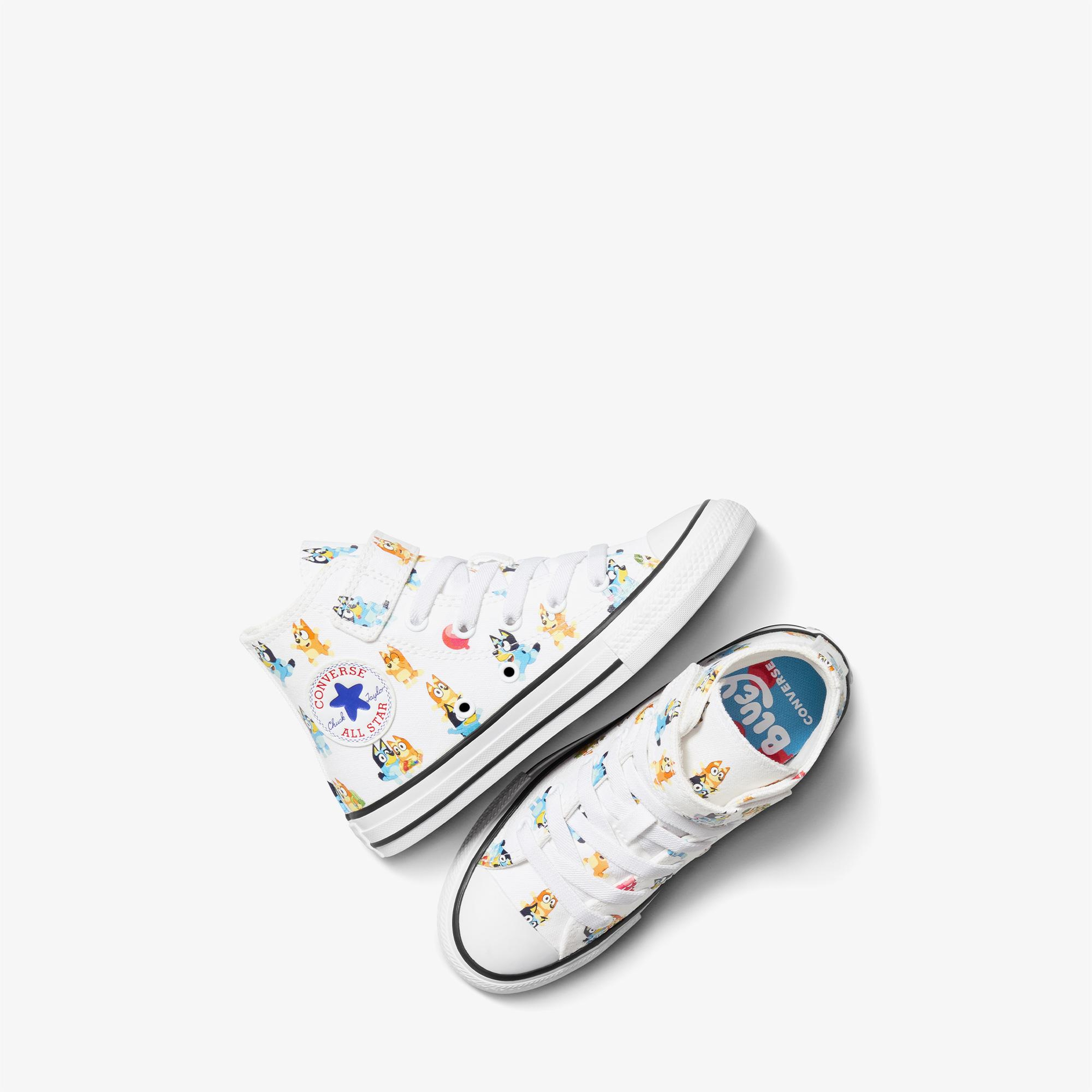 Converse x Bluey Chuck Taylor All Star 1V Çocuk Beyaz Sneaker