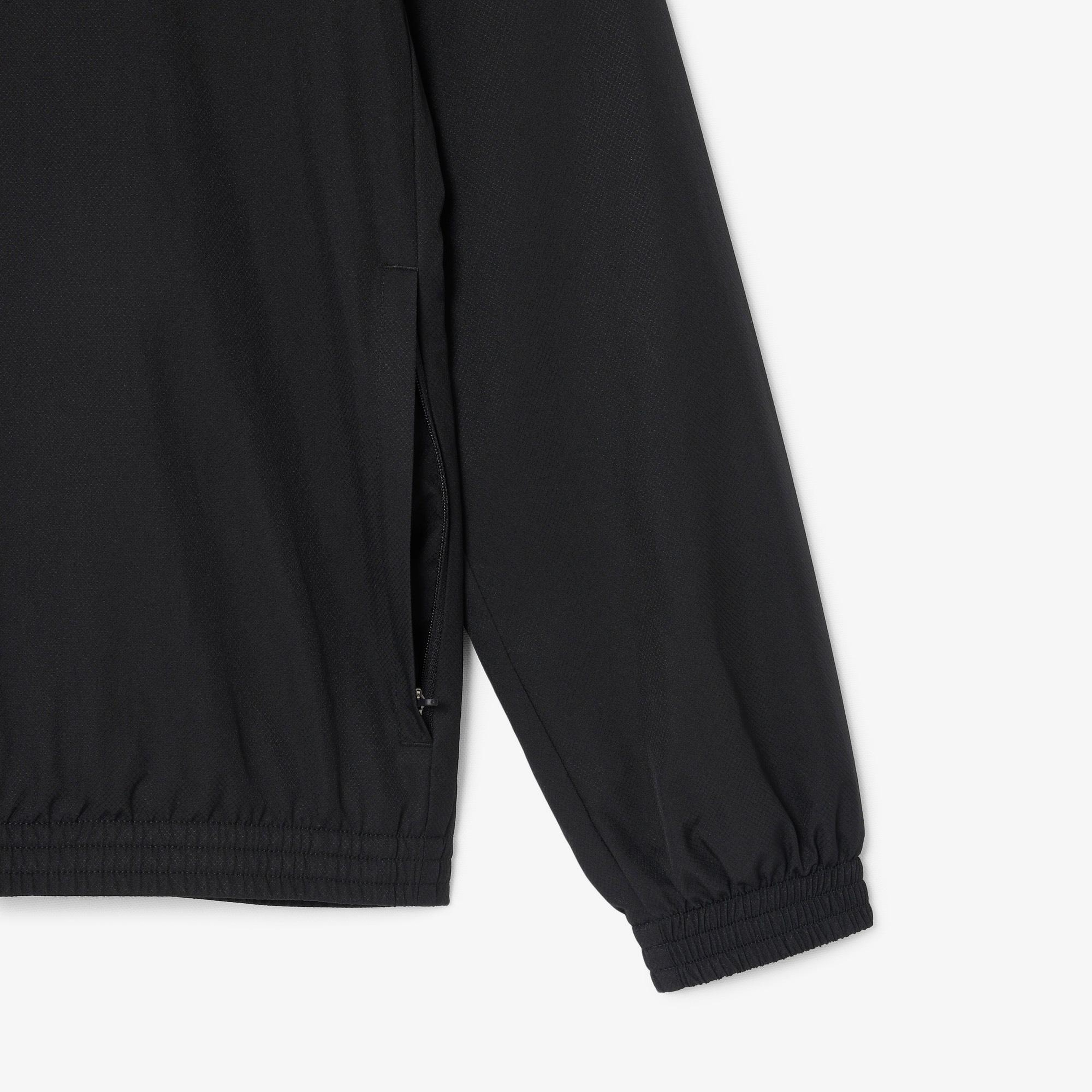 Lacoste Erkek Regular Fit Renk Bloklu Siyah Eşofman Takımı