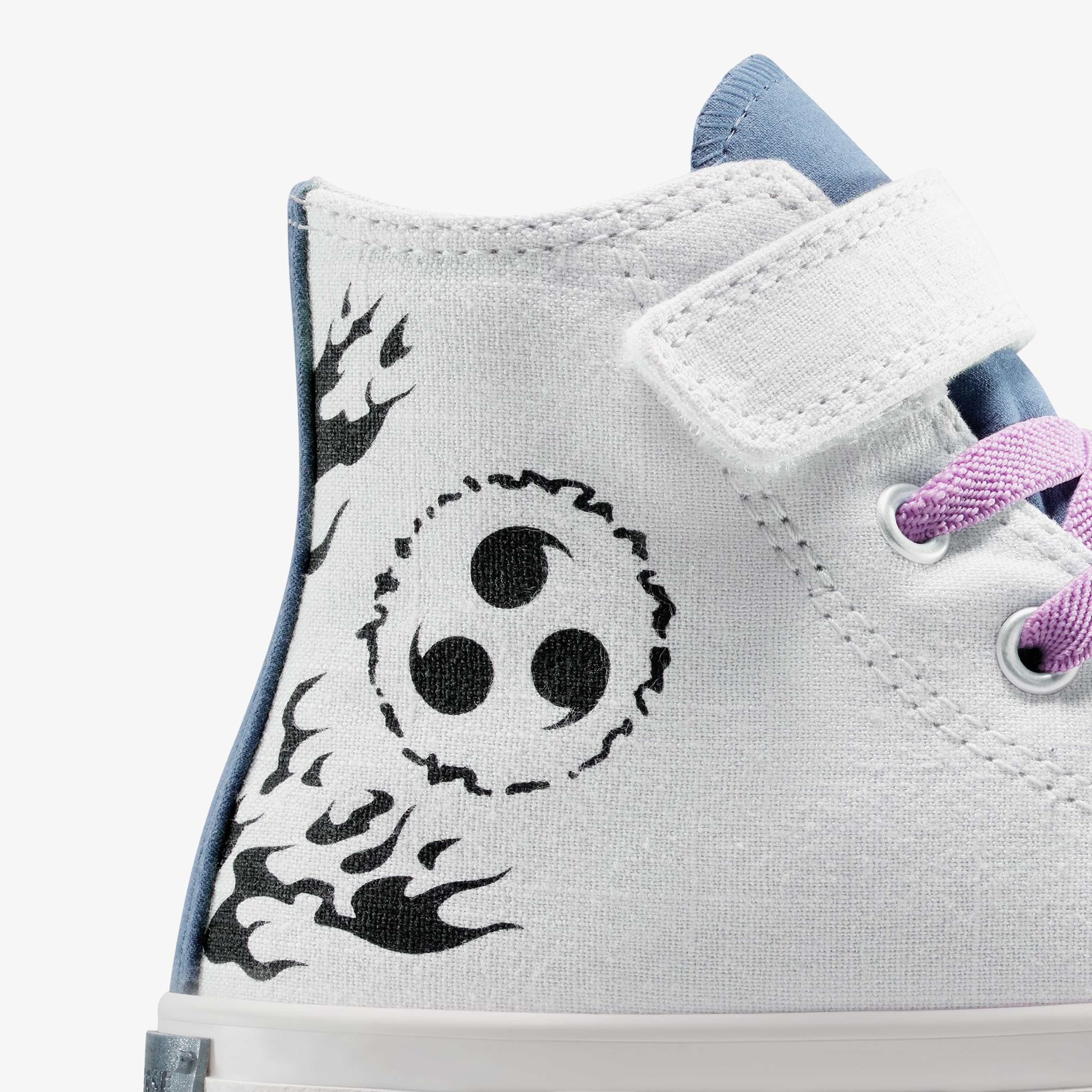 Converse x Naruto Çocuk Gri Chuck Taylor All Star Sneaker
