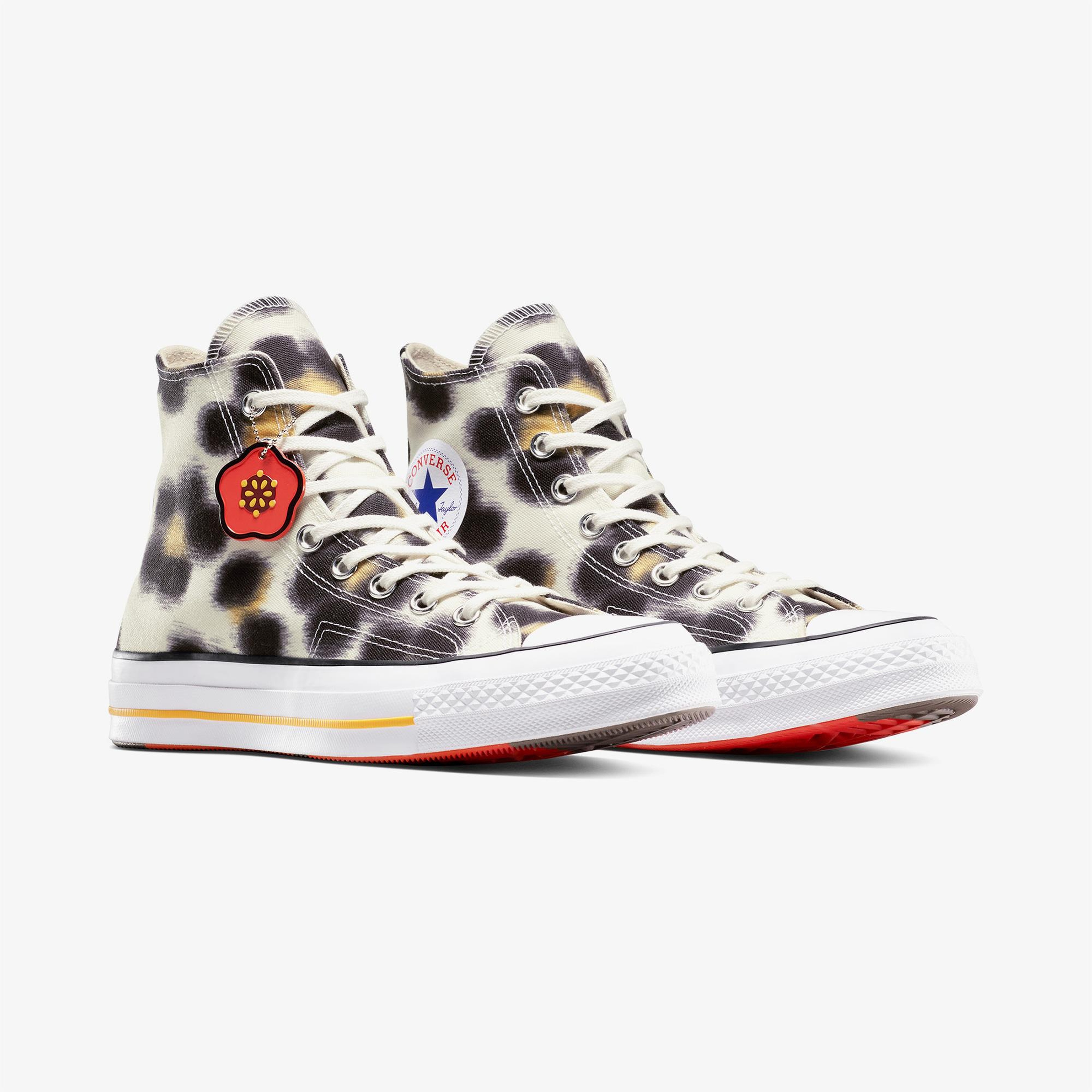 Converse x Kenzo Unisex Sarı Chuck 70 Sneaker