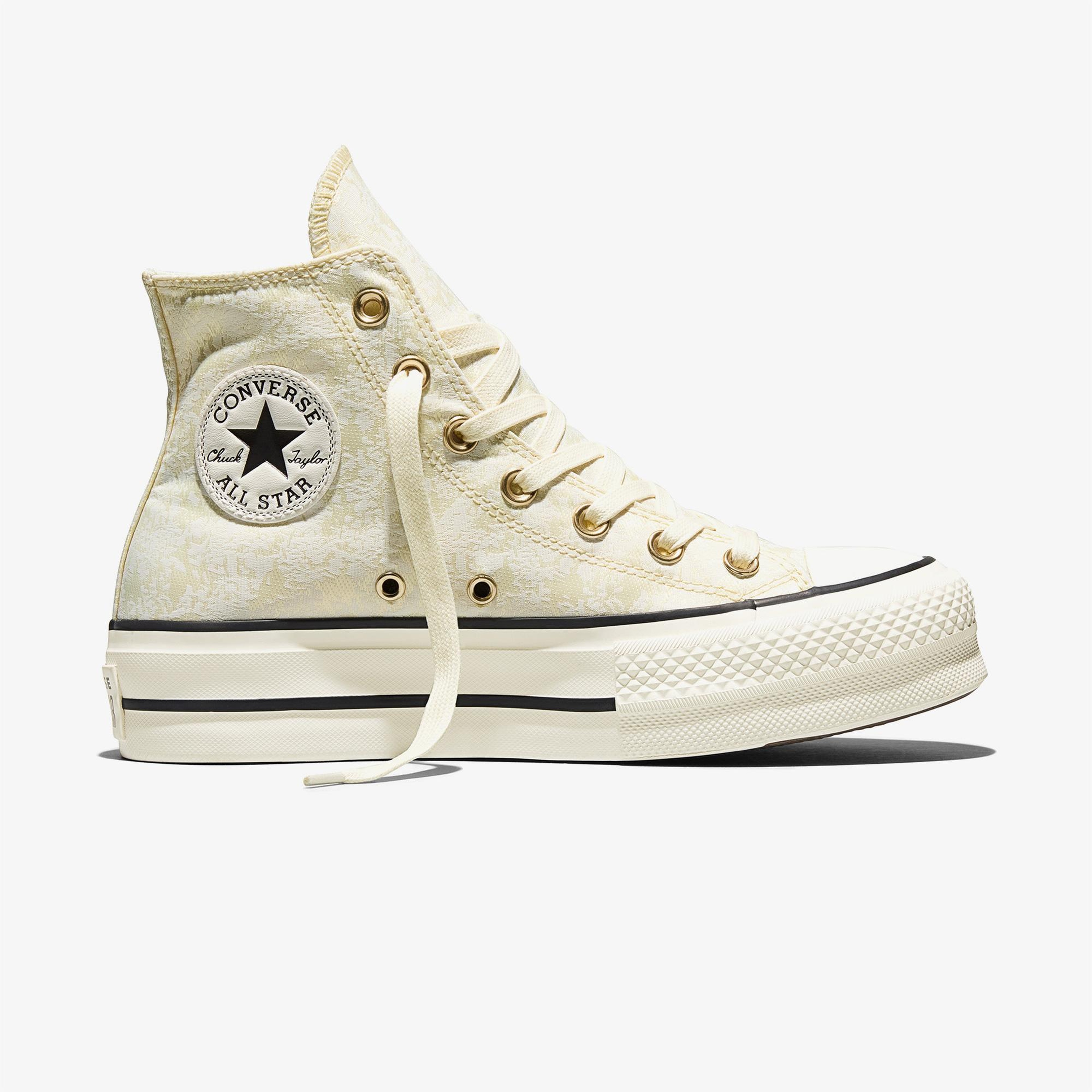 Converse Chuck Taylor All Star Lift Kadın Sarı Sneaker