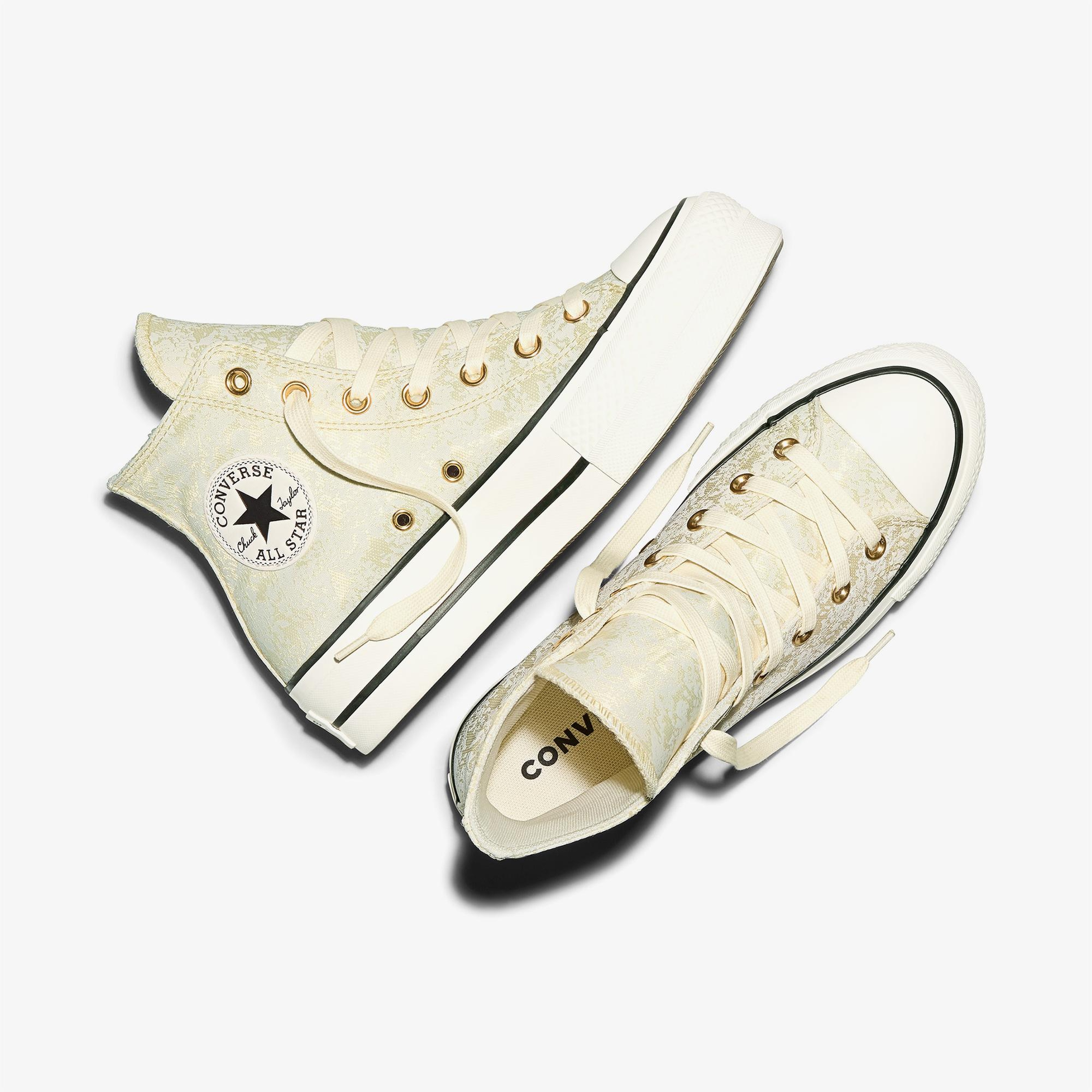 Converse Chuck Taylor All Star Lift Kadın Sarı Sneaker