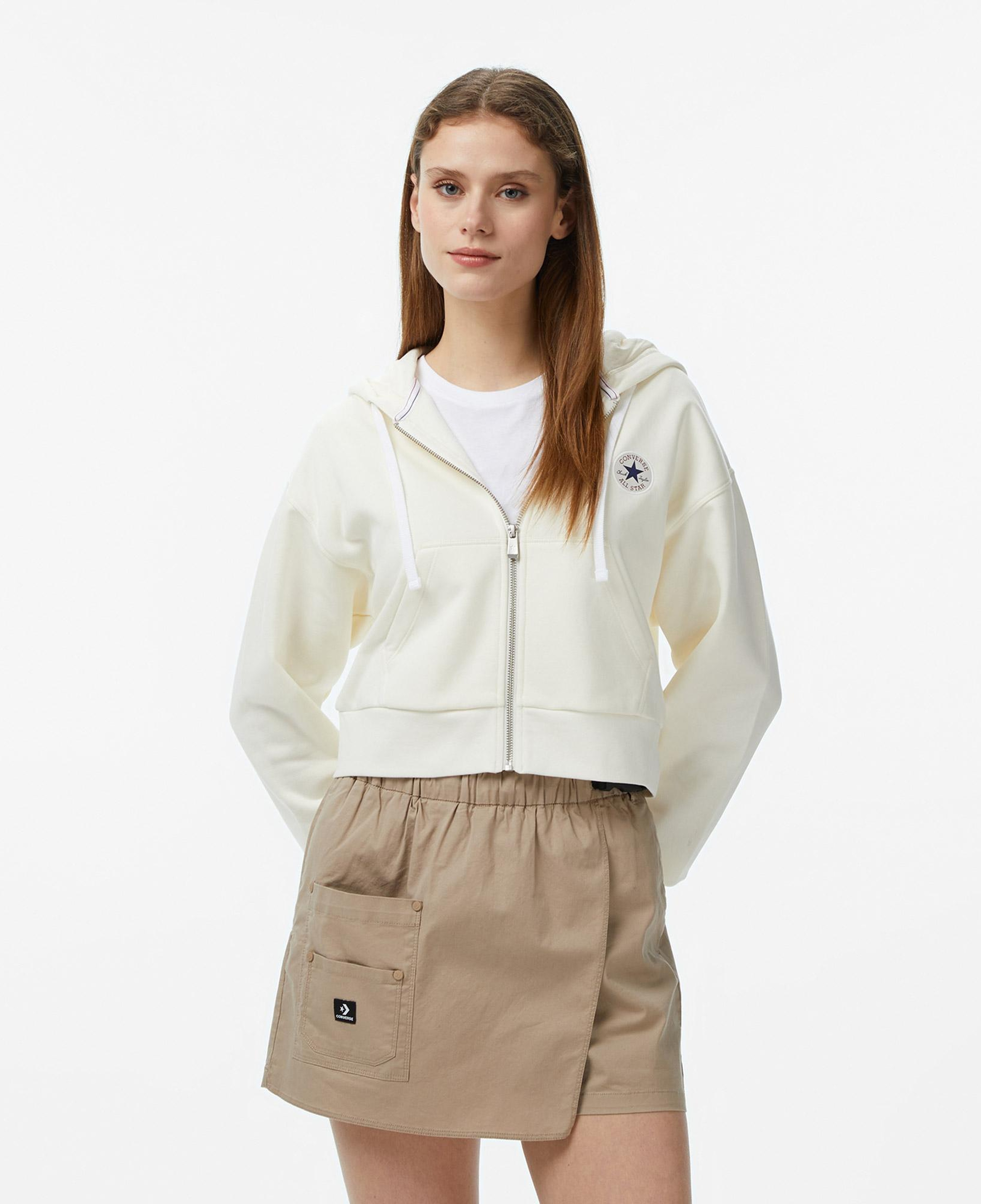 Converse Kadın Gri Sweatshirt