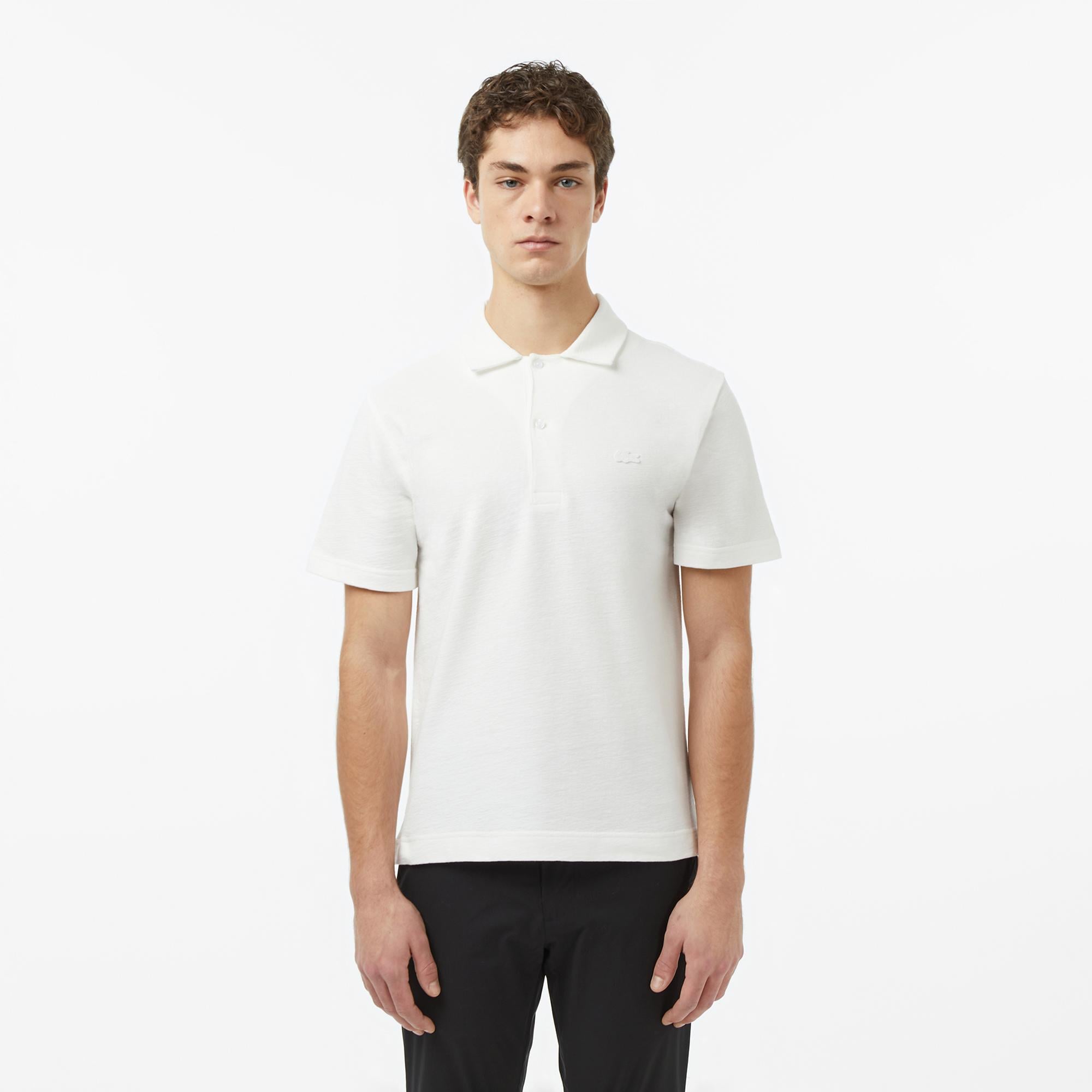 Lacoste Erkek Classic Fit Beyaz Polo