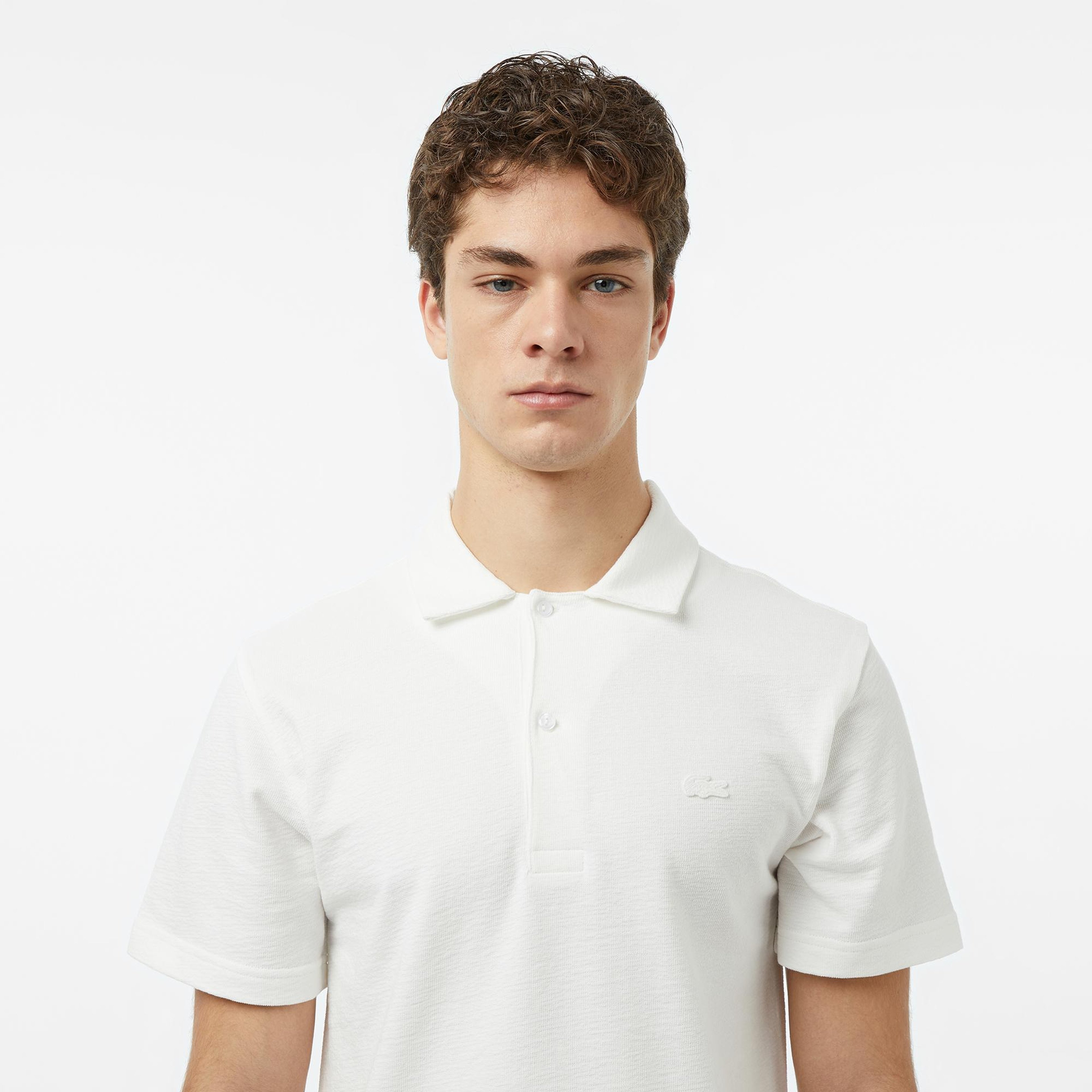 Lacoste Erkek Classic Fit Beyaz Polo
