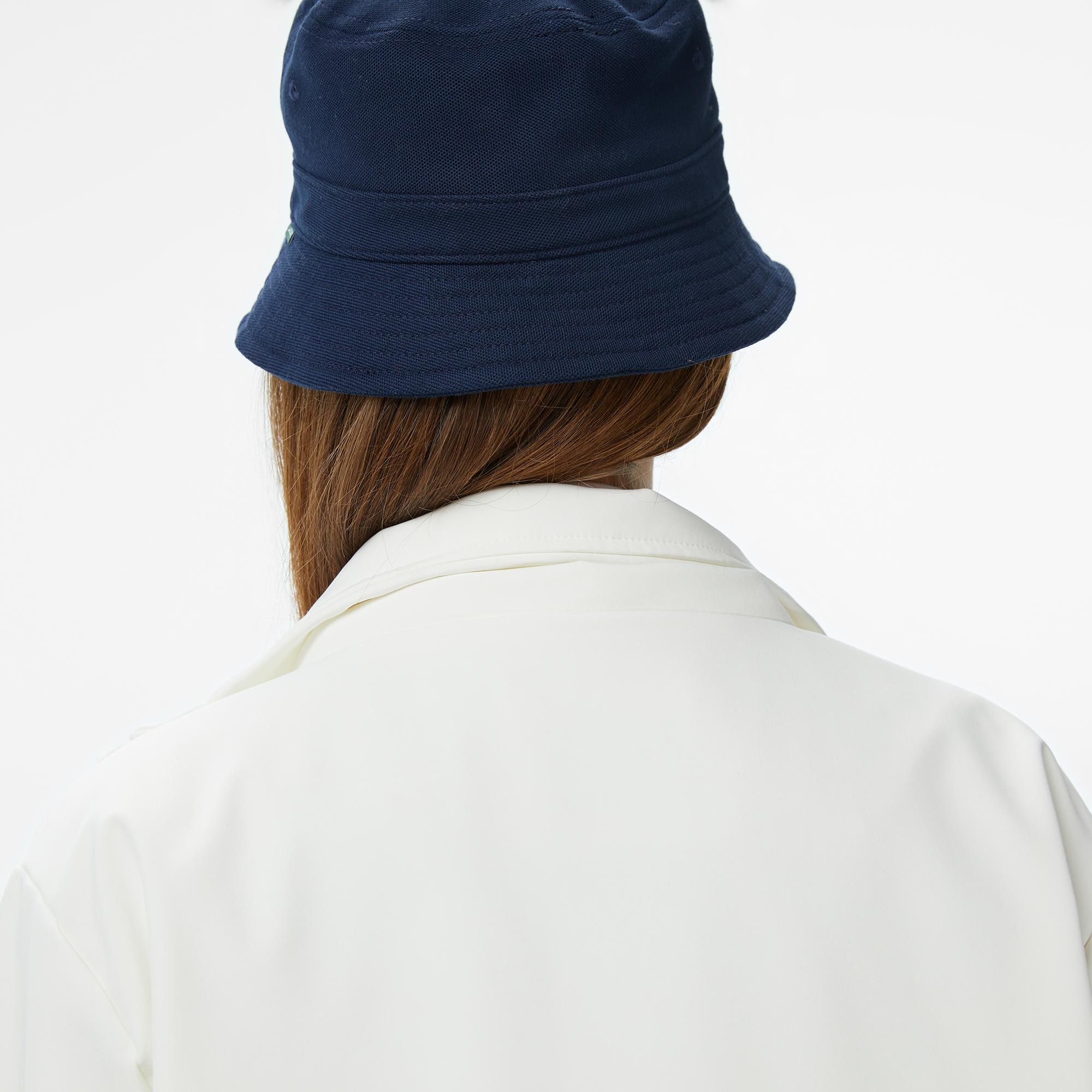 Lacoste Kadın Regular Fit Kapüşonlu Baskılı Krem Yağmurluk