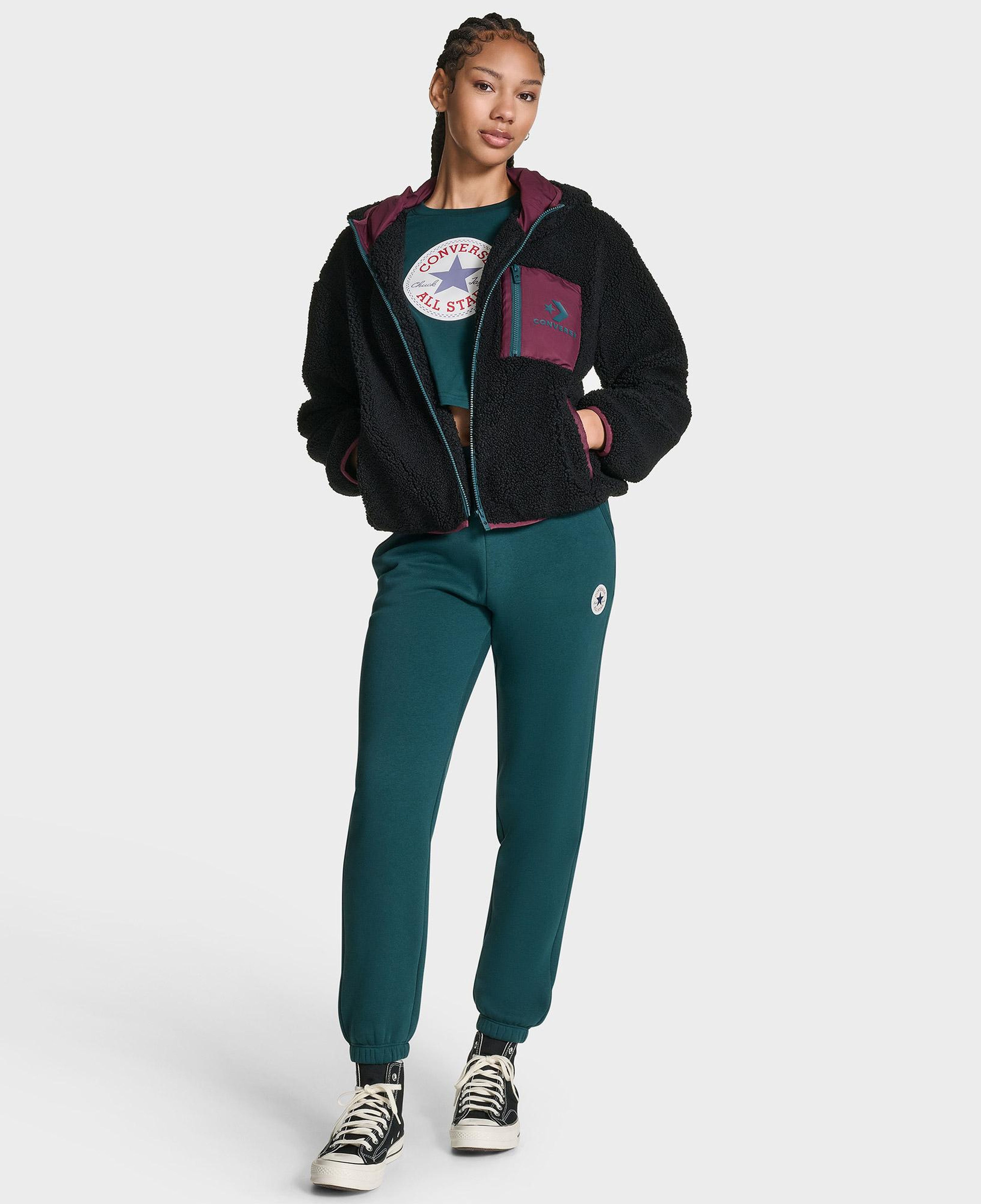 Converse Kadın Siyah Ceket