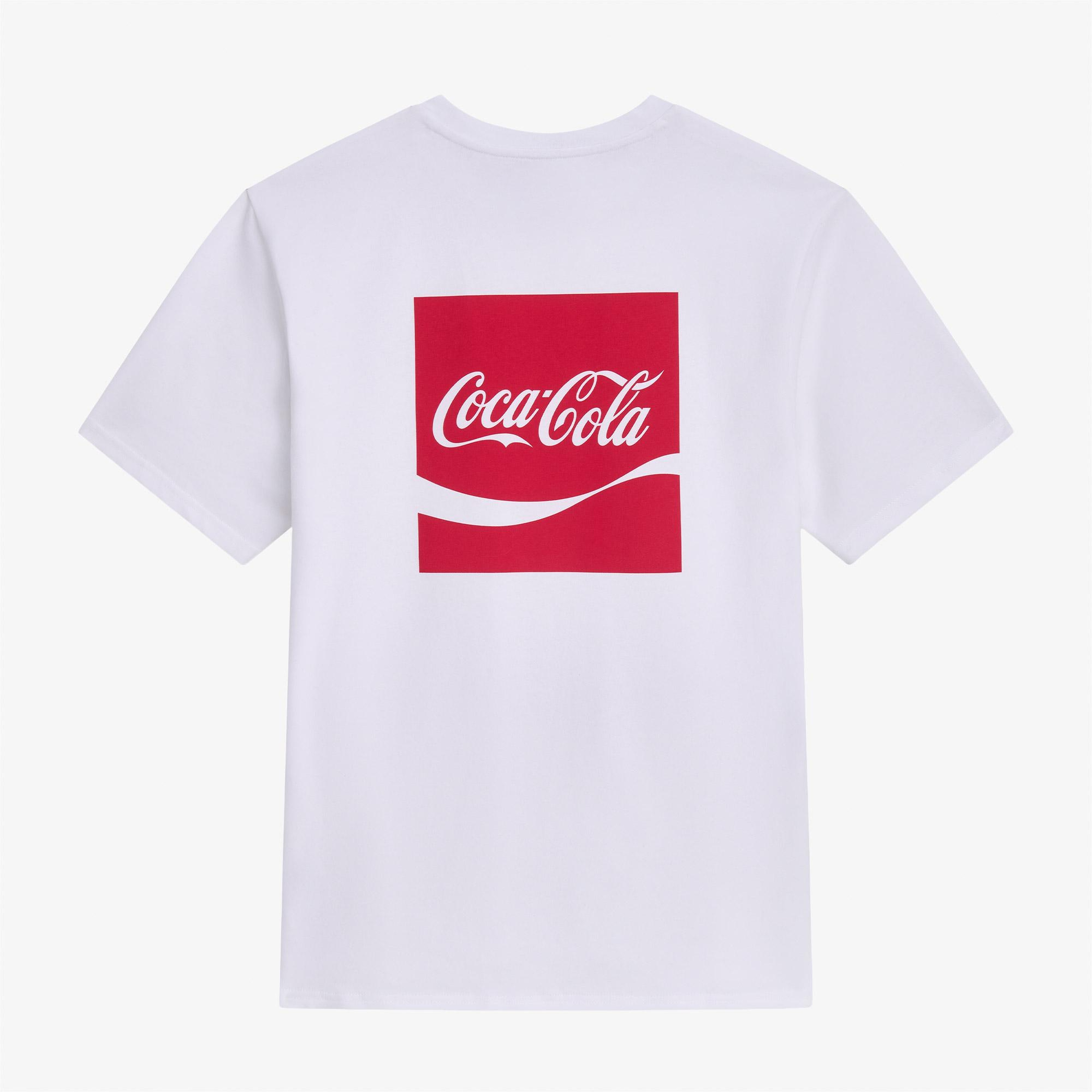 Converse x Coca-Cola Erkek Beyaz T-Shirt