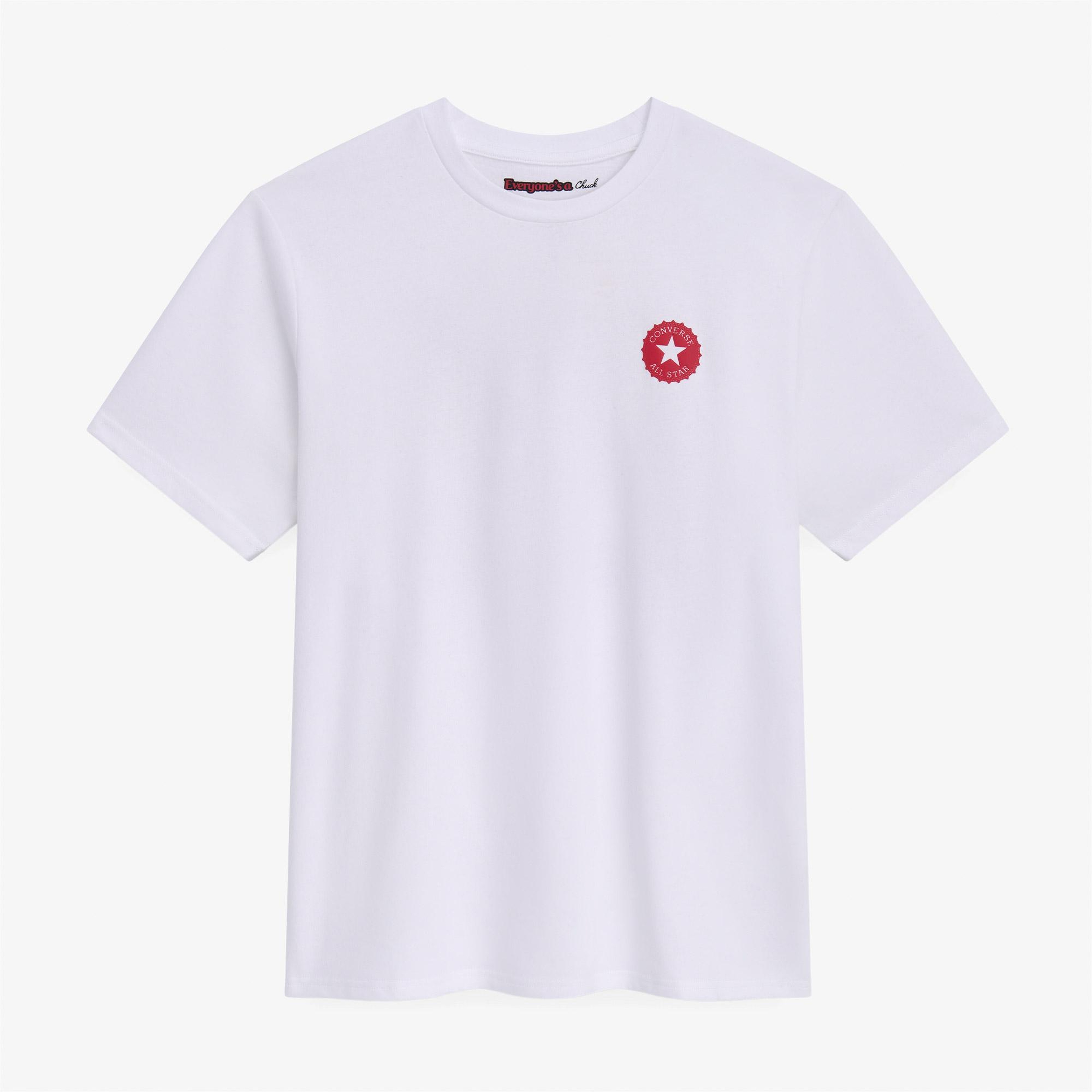 Converse x Coca-Cola Erkek Beyaz T-Shirt