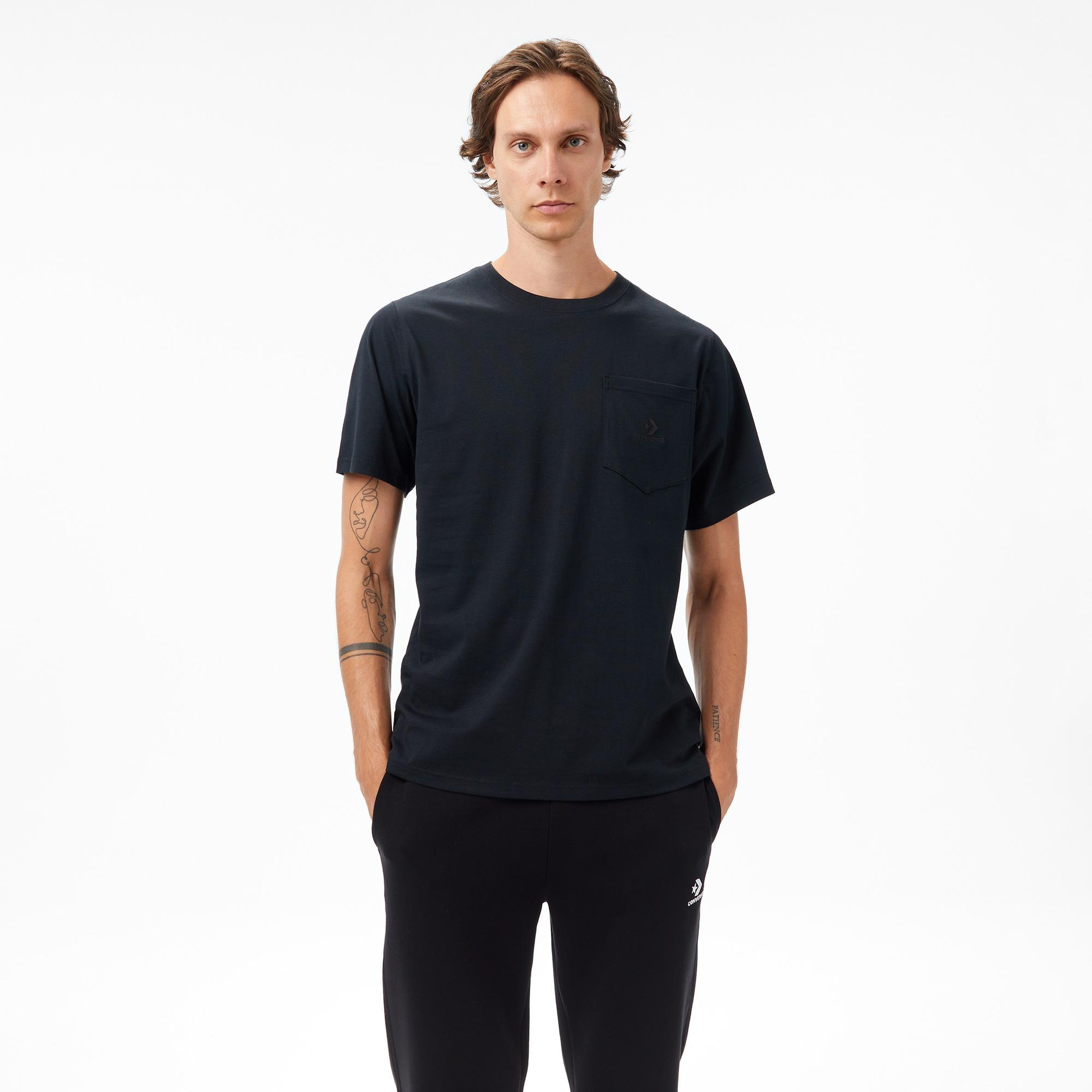 Converse Erkek Siyah T-Shirt