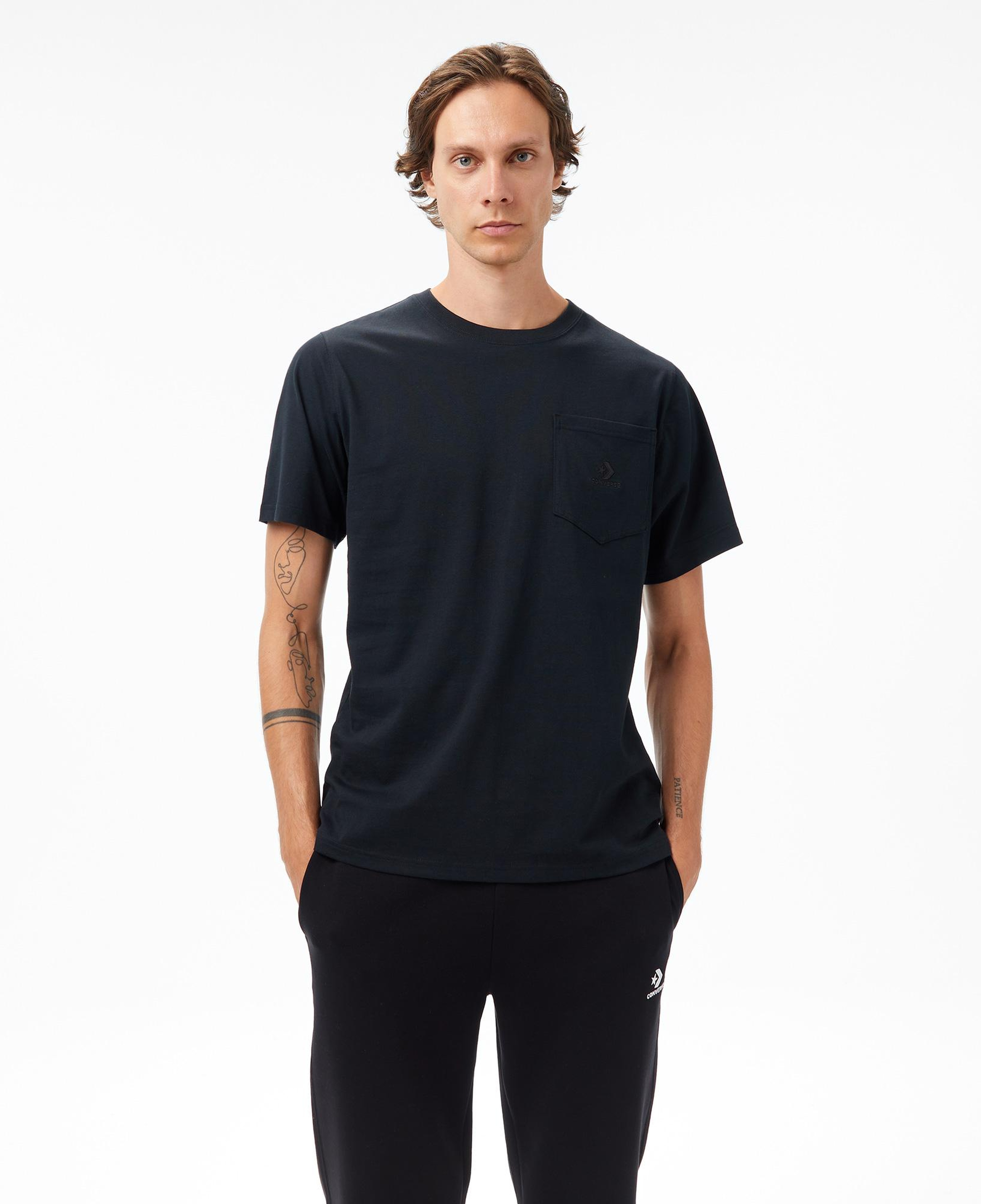 Converse Erkek Siyah T-Shirt