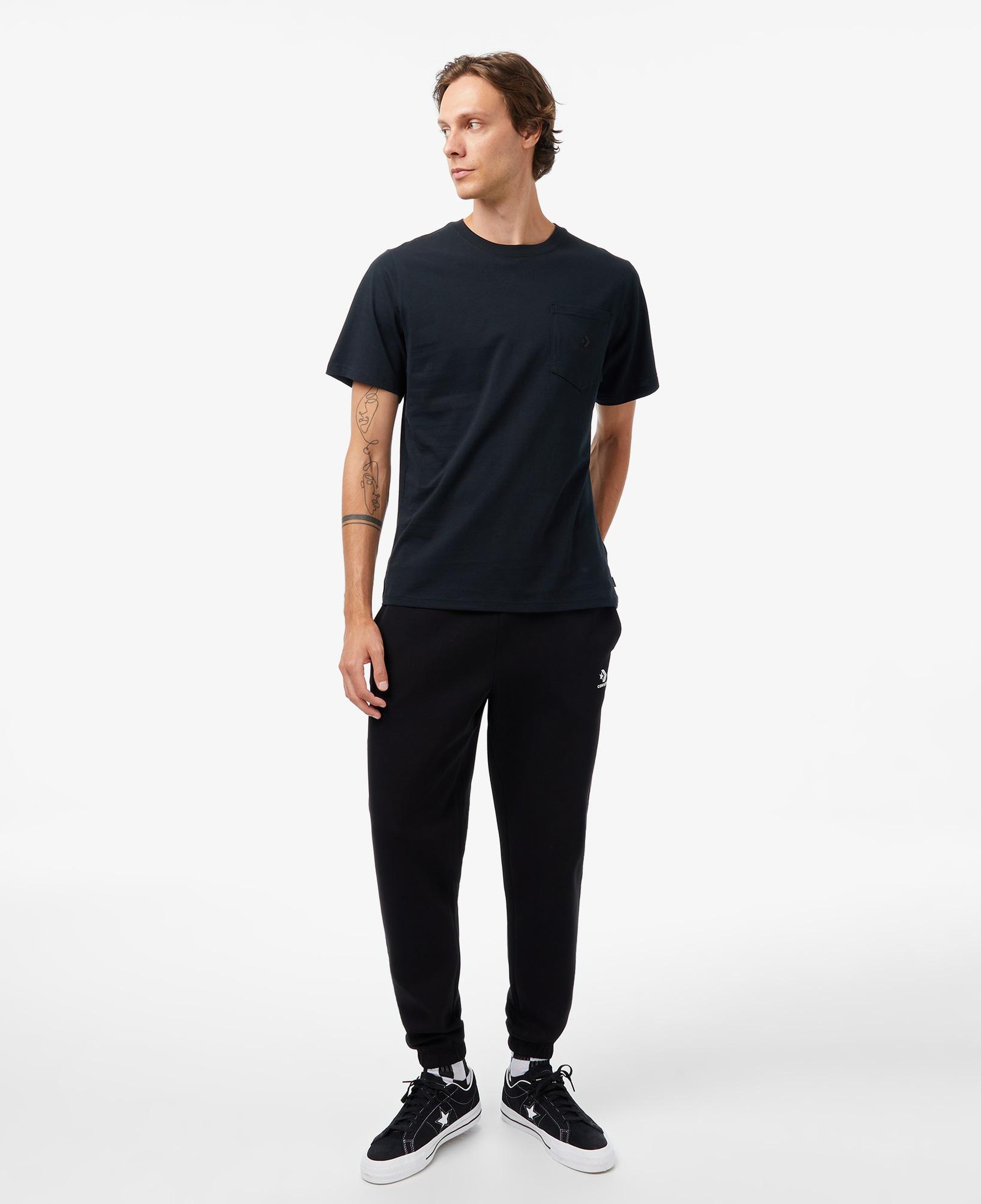 Converse Erkek Siyah T-Shirt