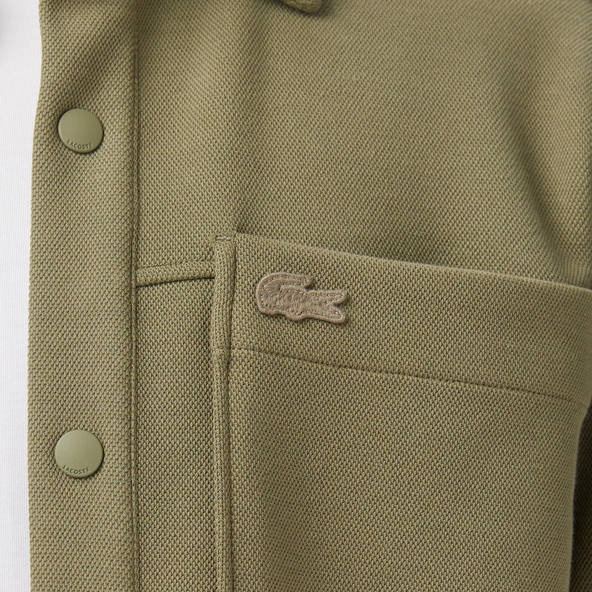 Lacoste Erkek Regular Fit Haki Gömlek