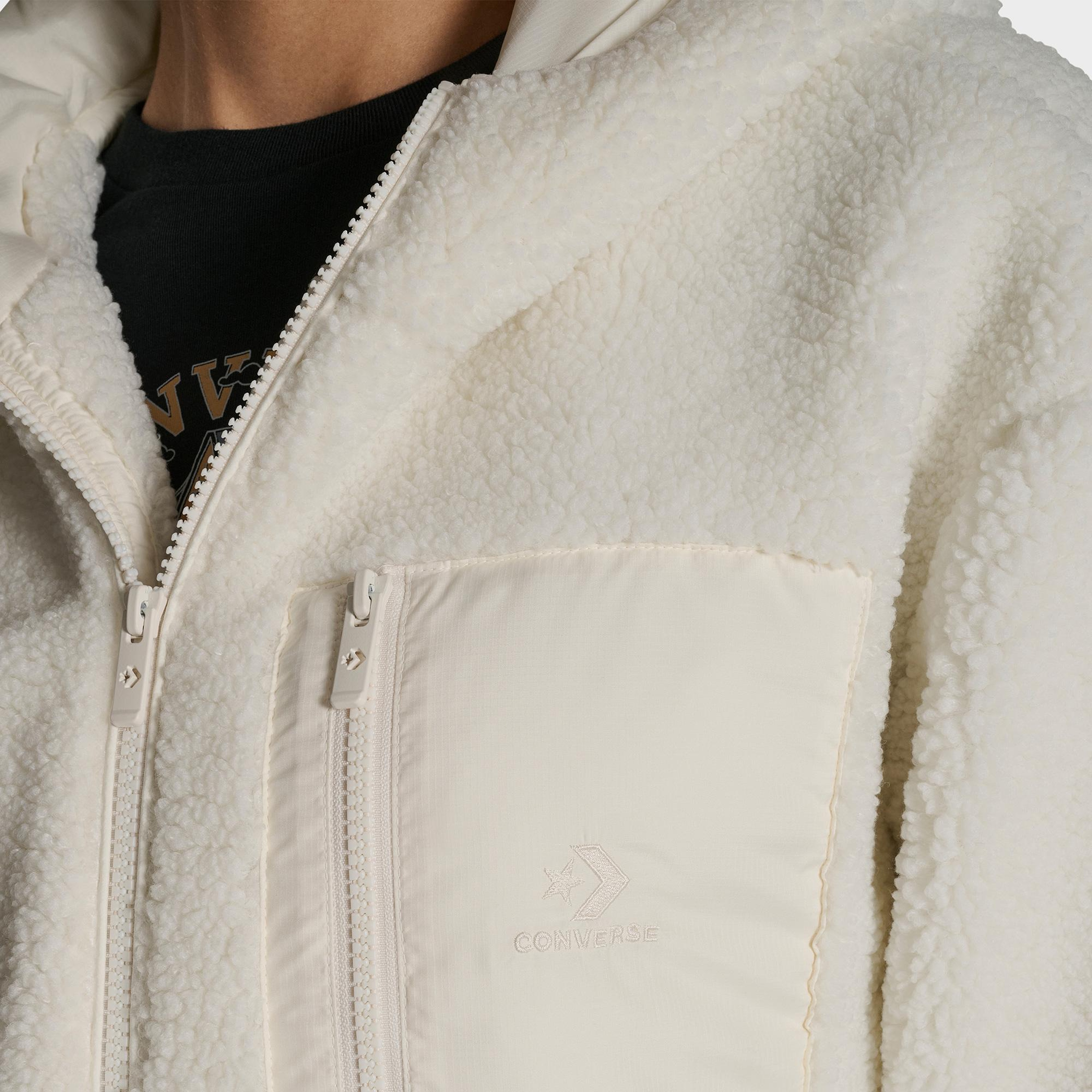 Converse Kadın Krem Ceket