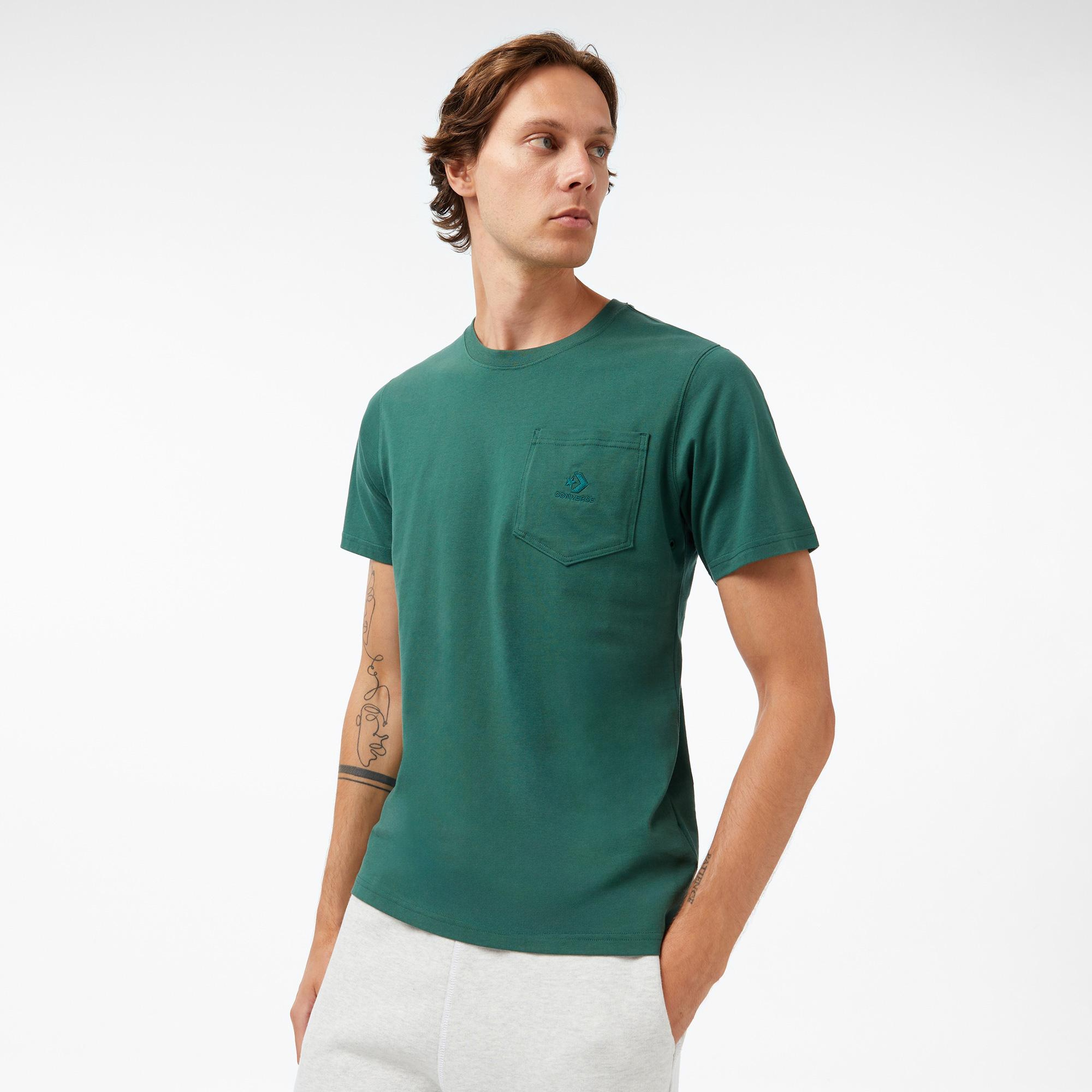 Converse Erkek Yeşil T-Shirt