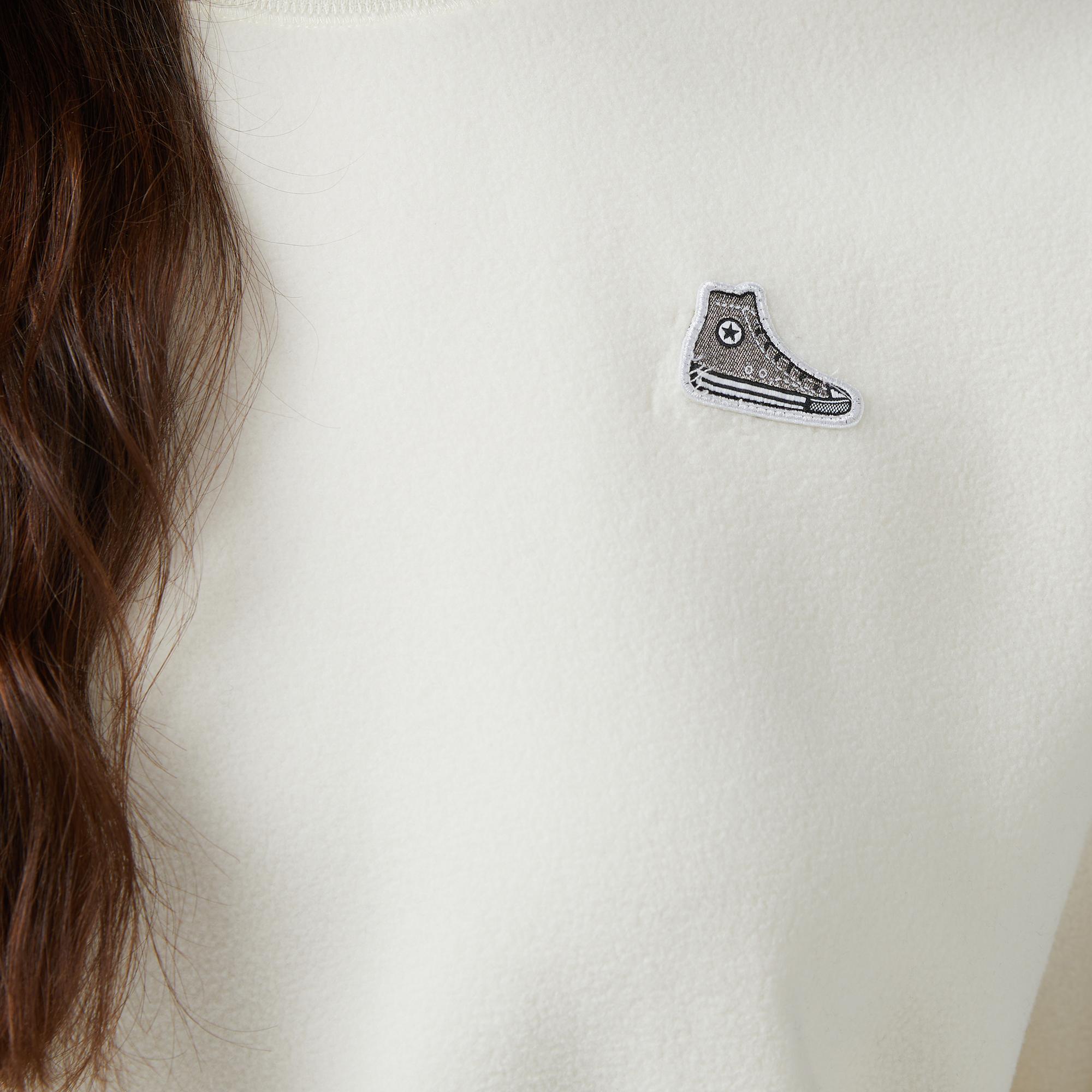 Converse Kadın Krem Sweatshirt