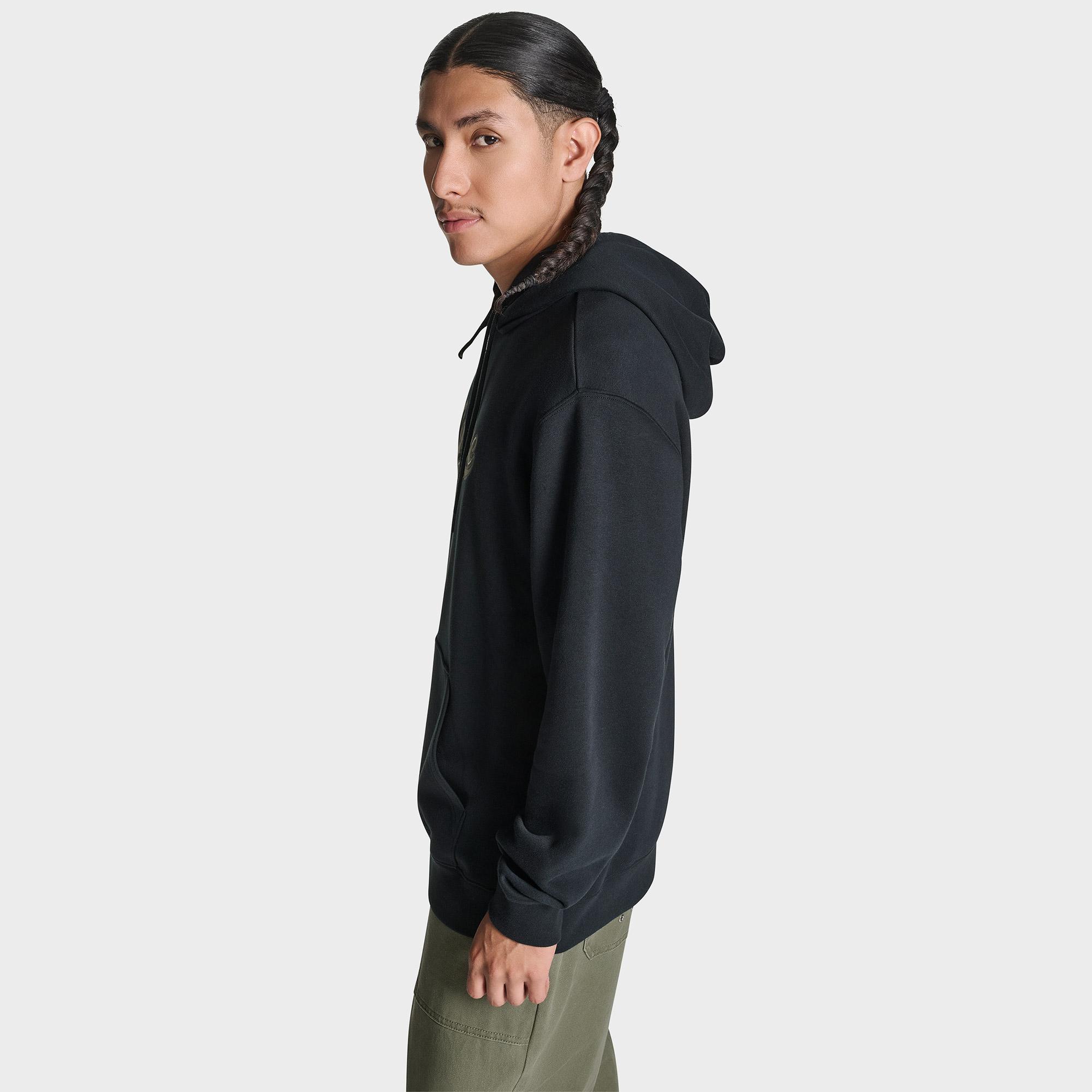 Converse Erkek Siyah Hoodie