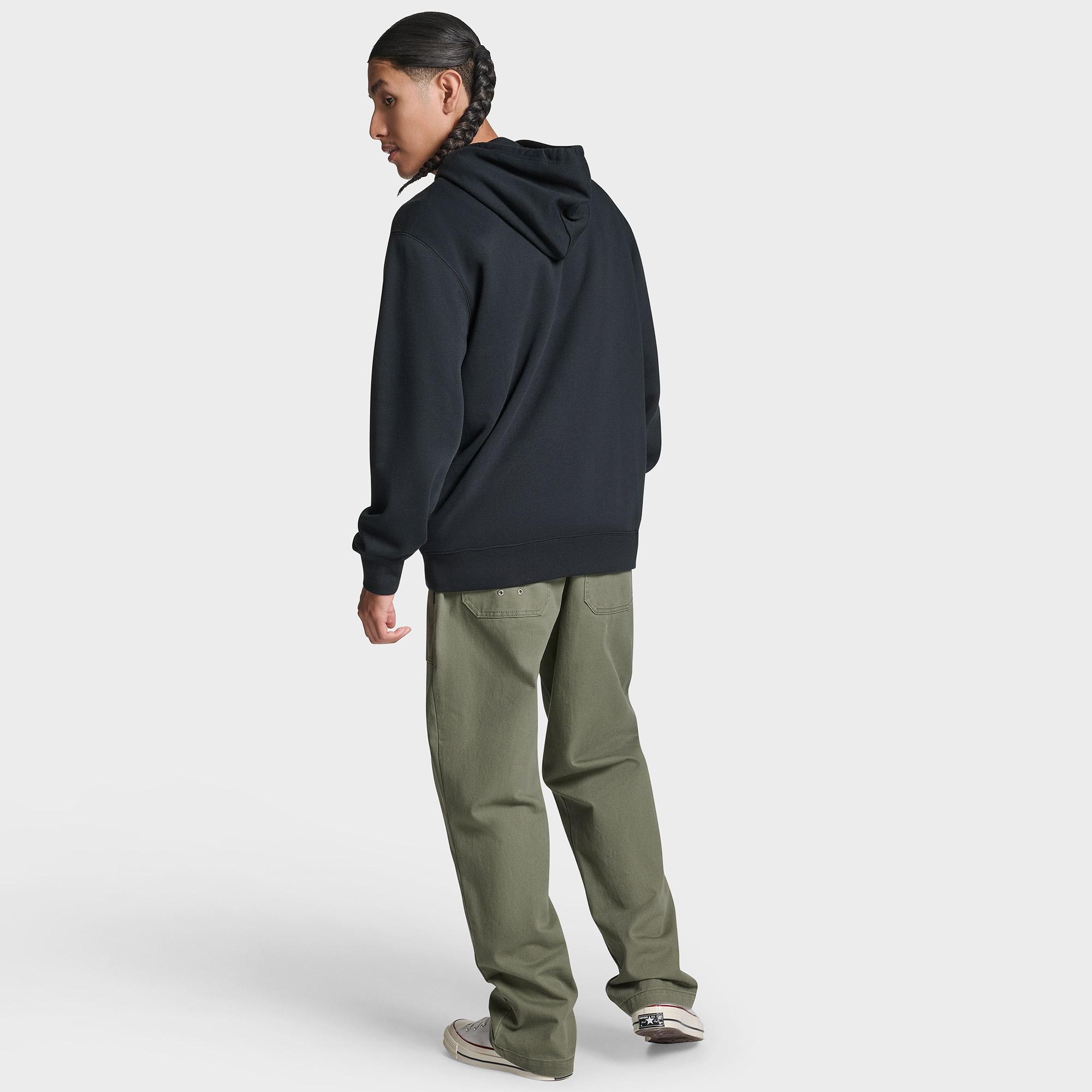 Converse Erkek Siyah Hoodie