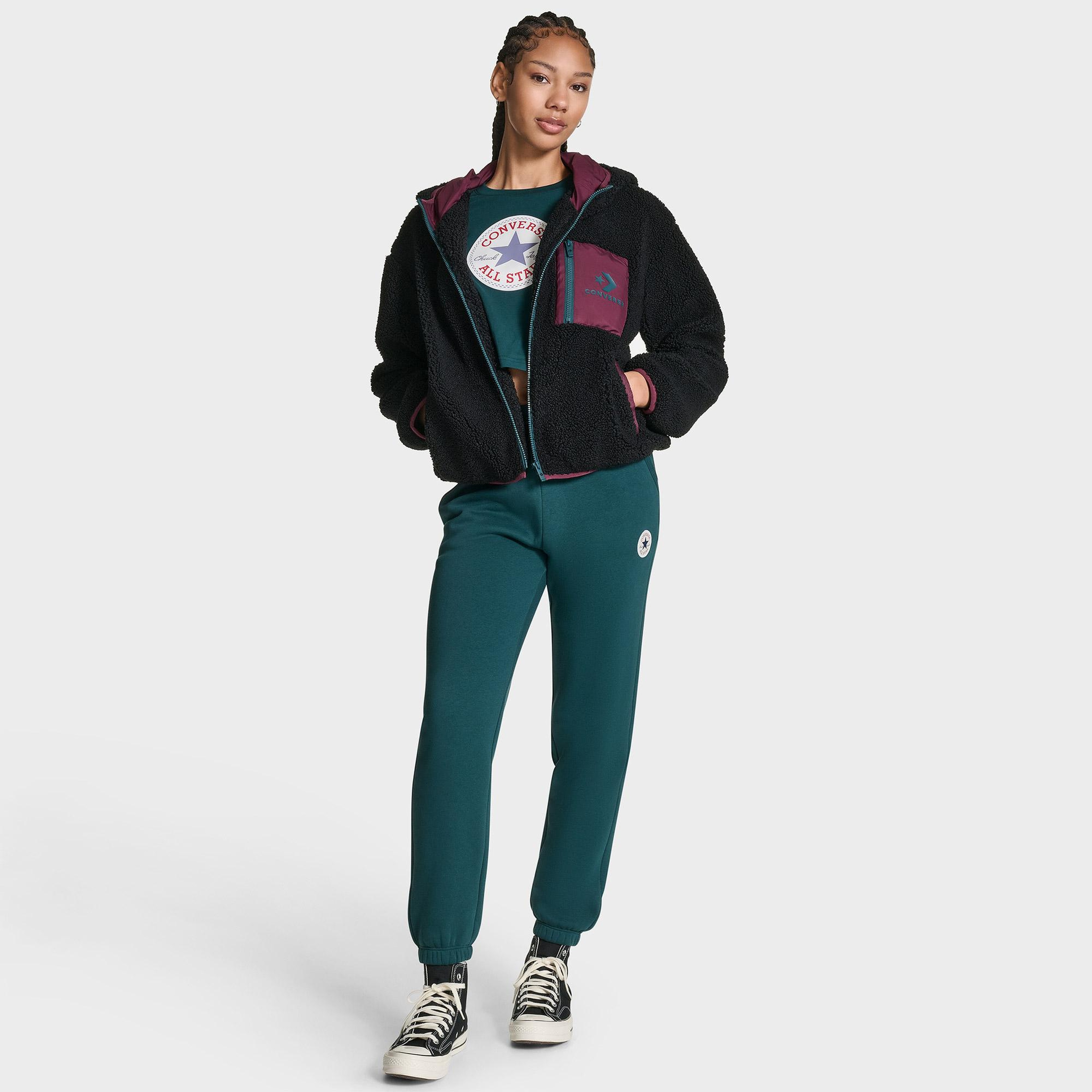 Converse Kadın Siyah Ceket