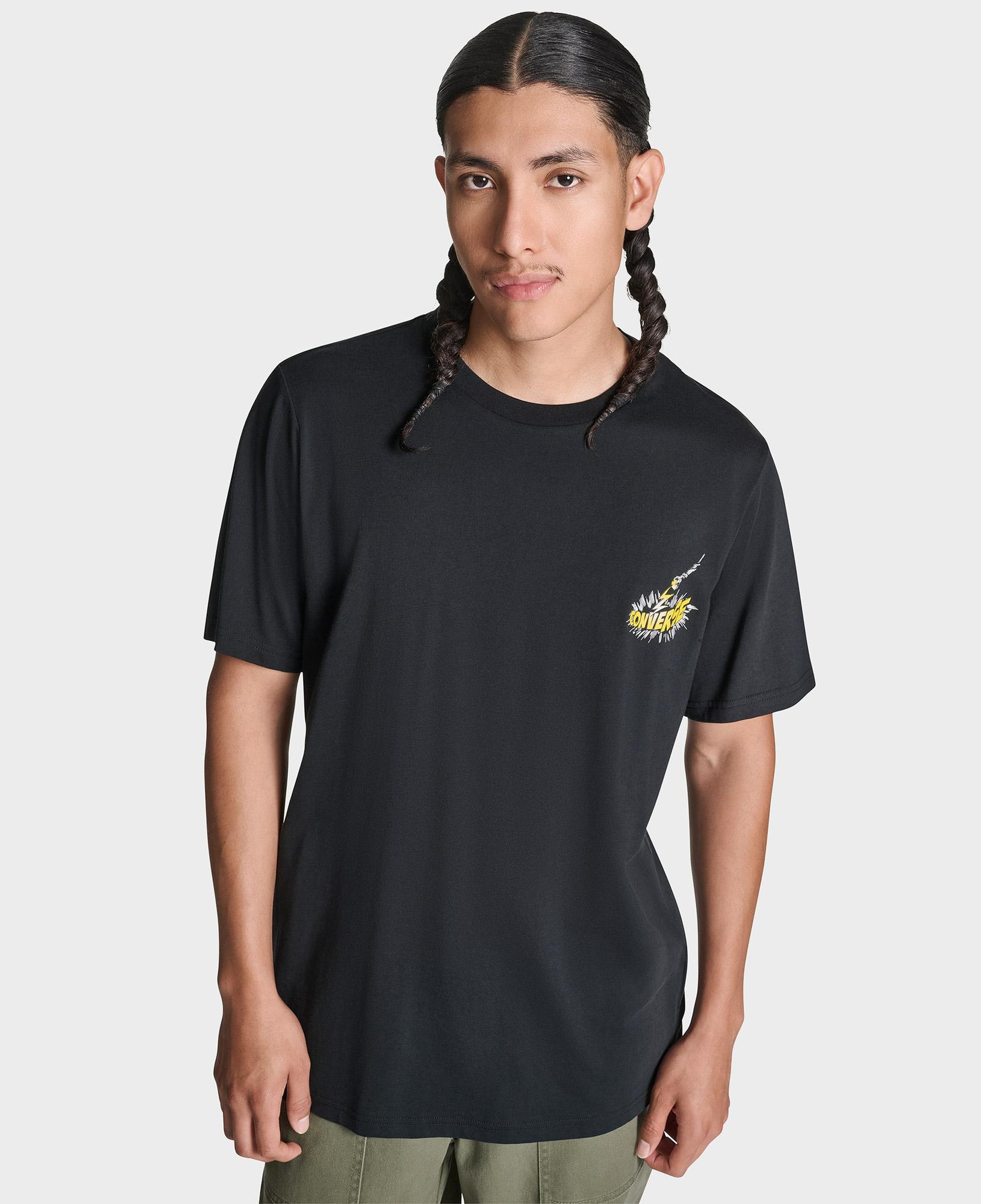 Converse Erkek Siyah T-Shirt