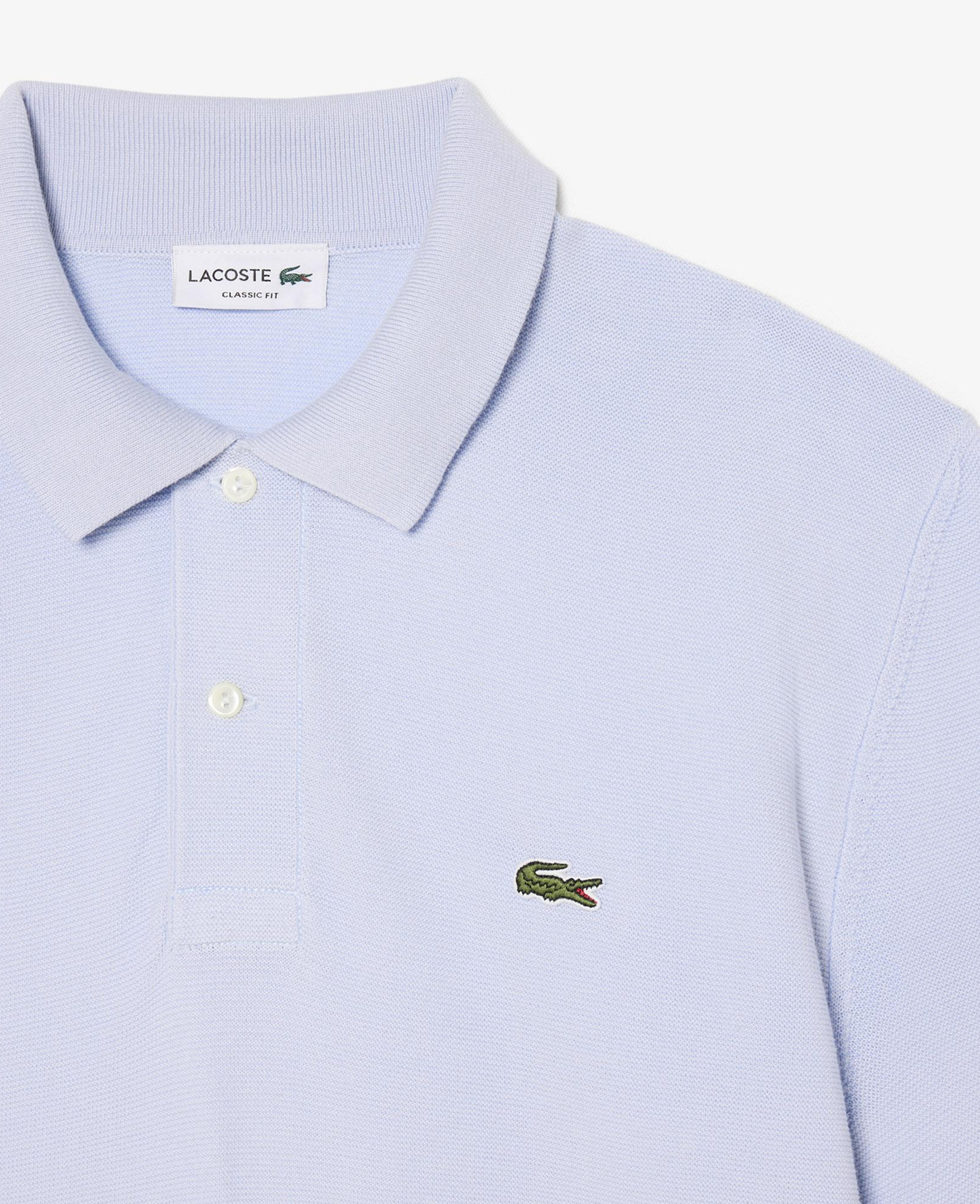 Lacoste Erkek Classic Fit Kısa Kollu Polo Yaka Açık Mavi Triko