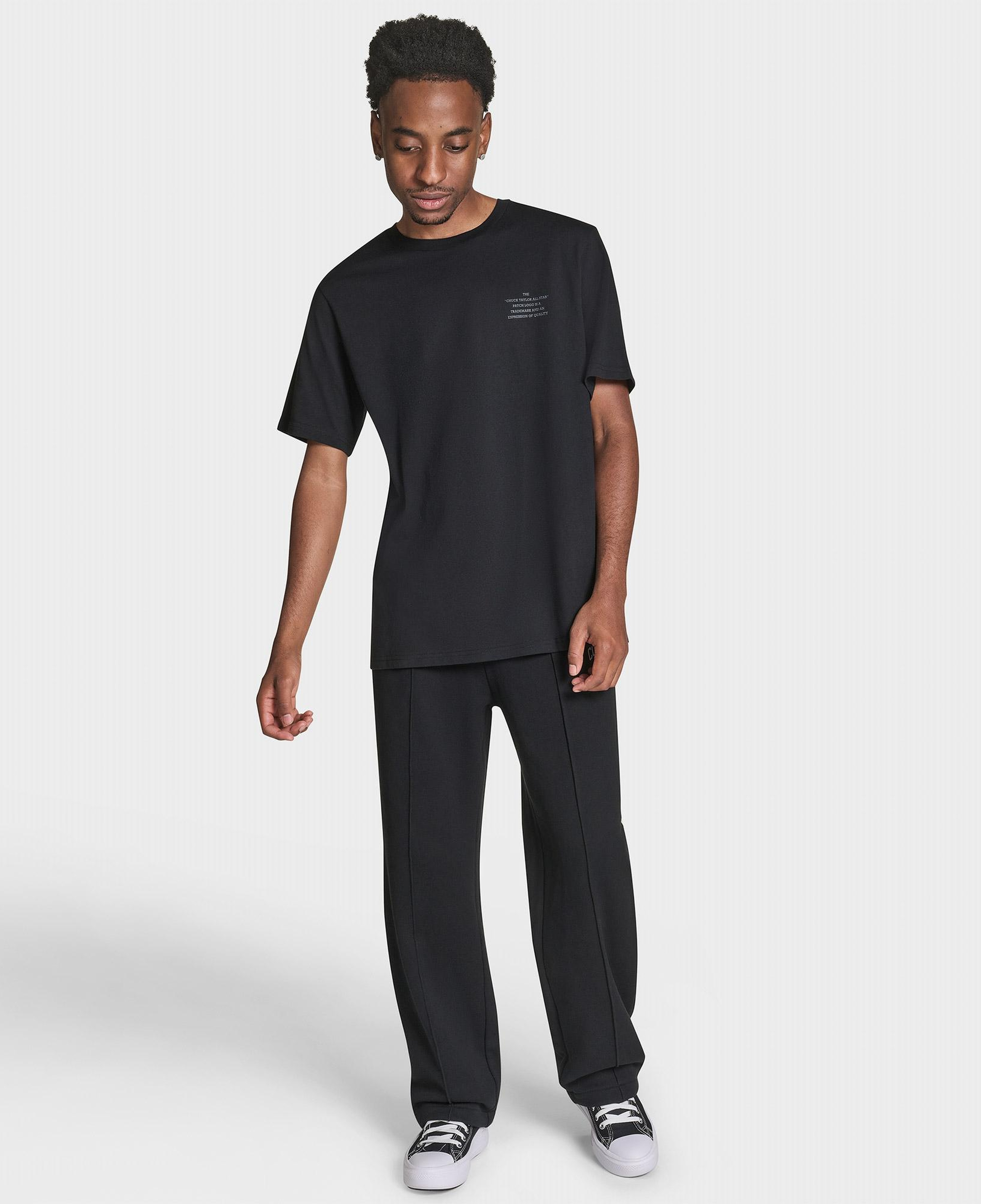 Converse Erkek Siyah T-Shirt