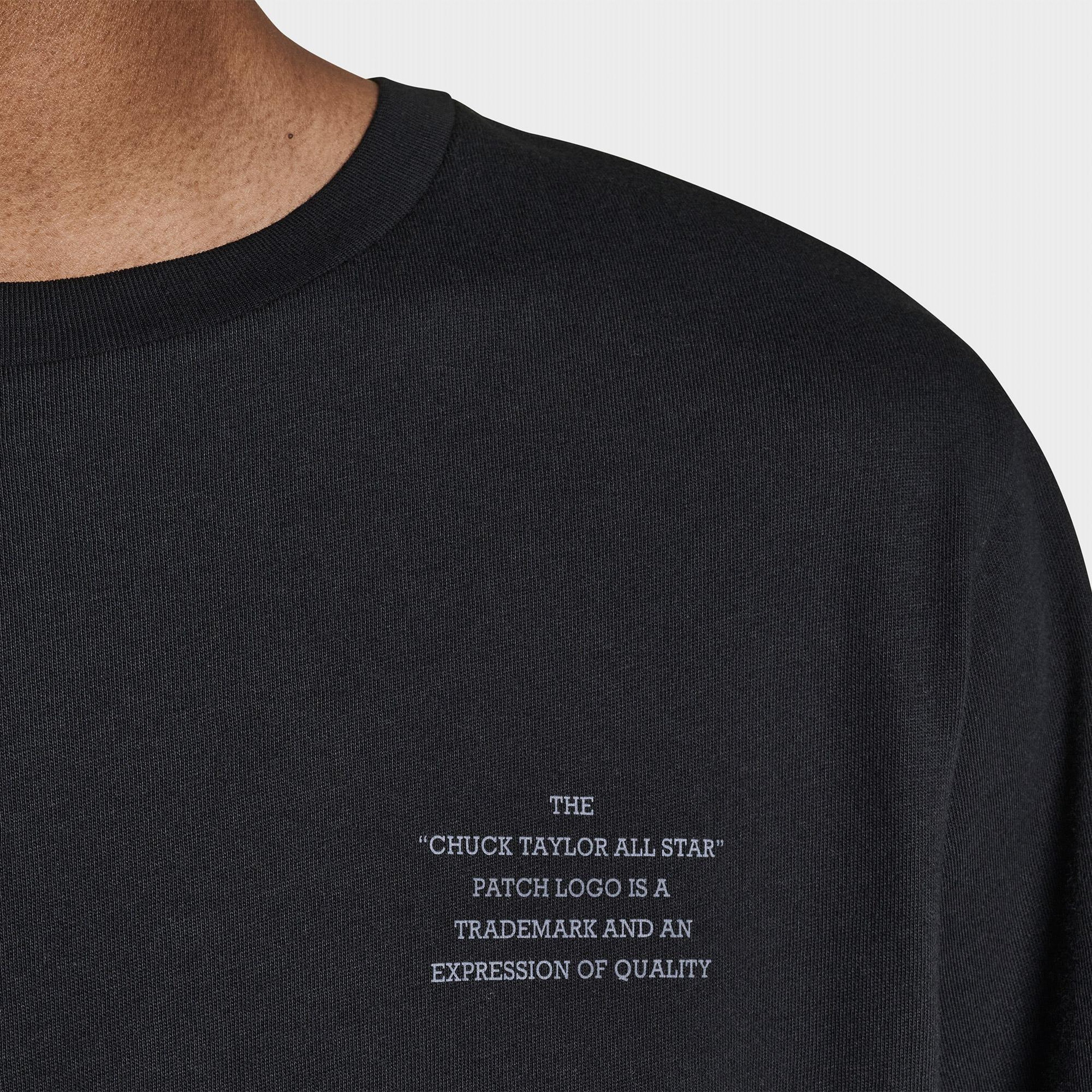 Converse Erkek Siyah T-Shirt