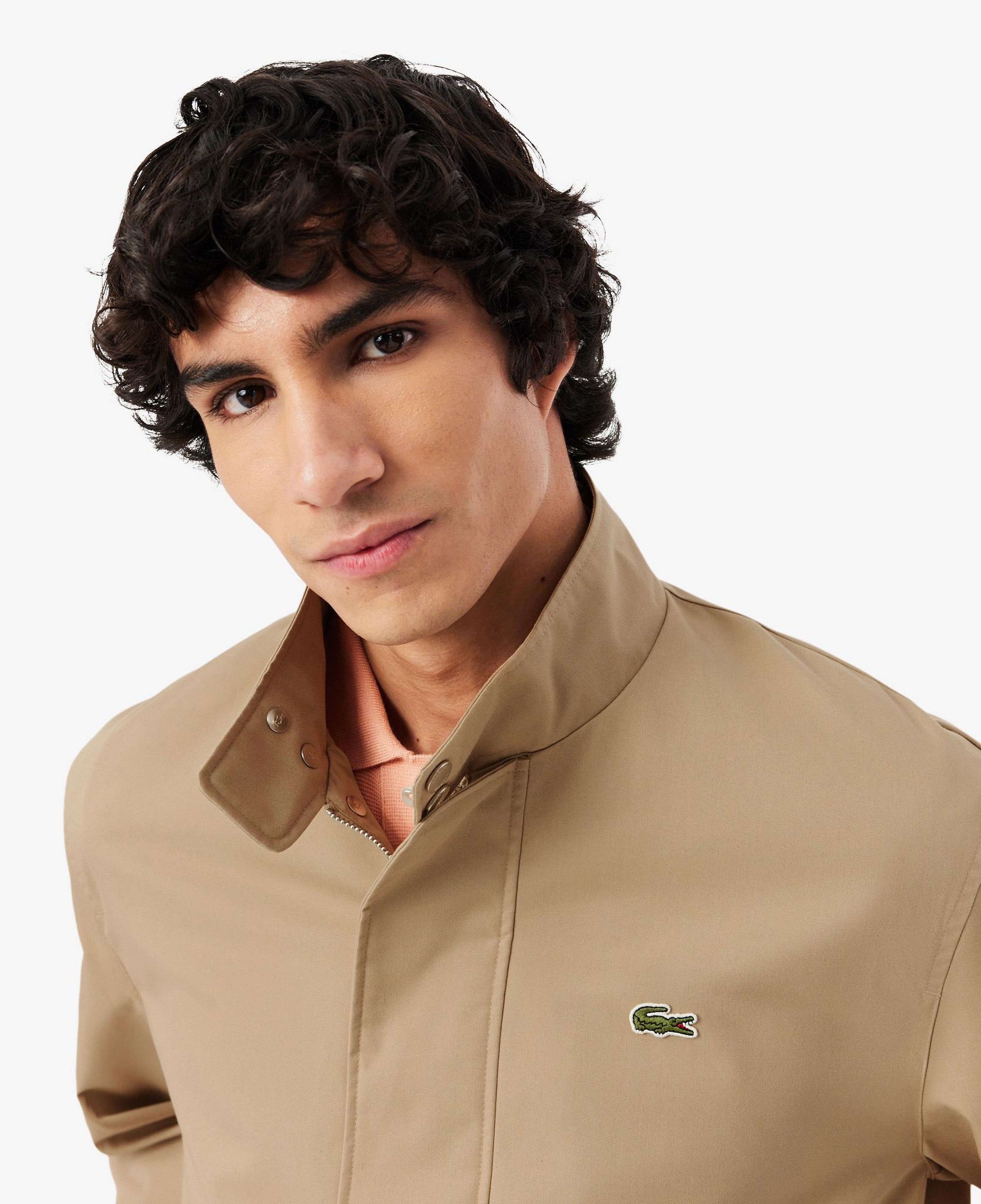 Lacoste Erkek Dik Yaka Bej Ceket