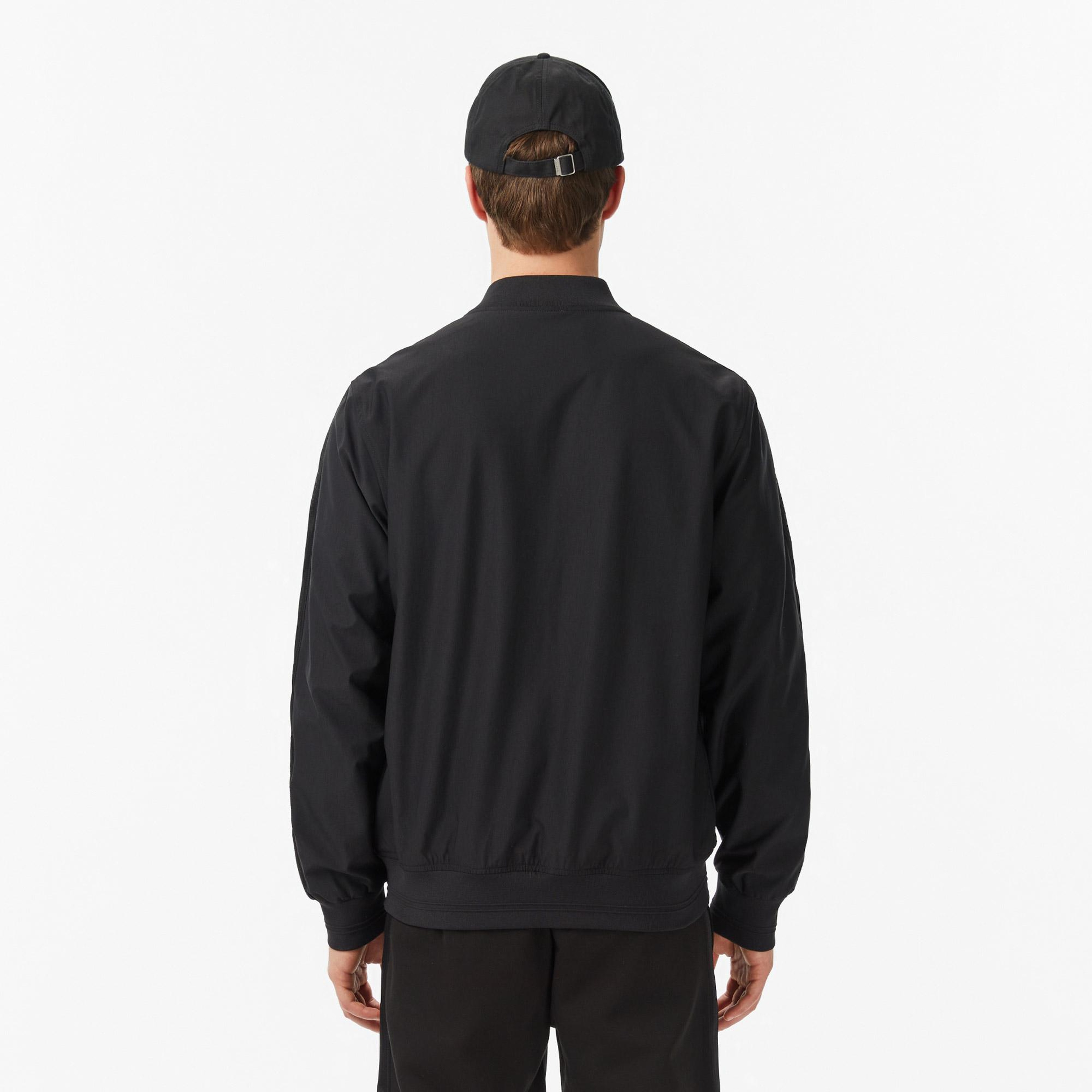 Lacoste Erkek Relaxed Fit Siyah Mont