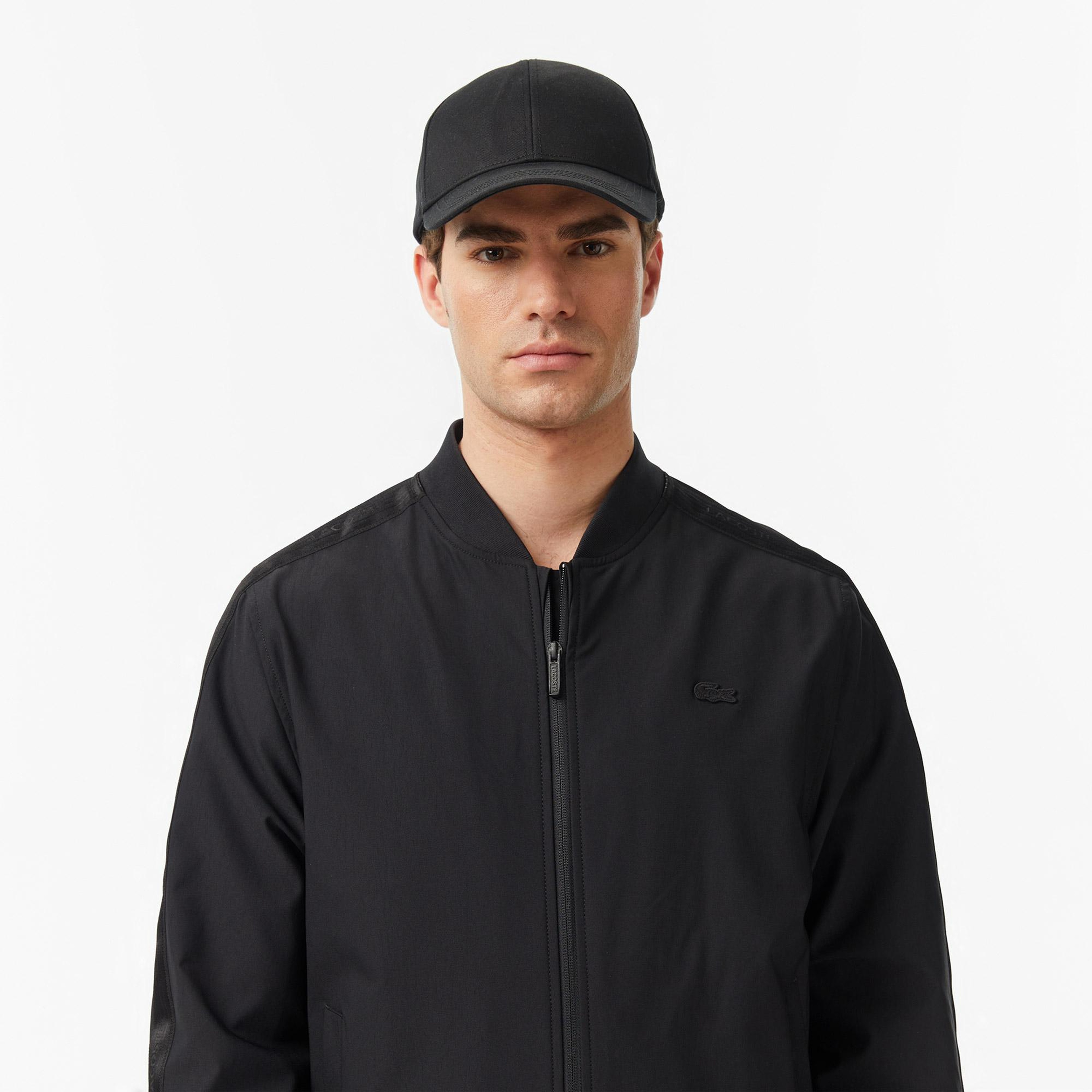 Lacoste Erkek Relaxed Fit Siyah Mont