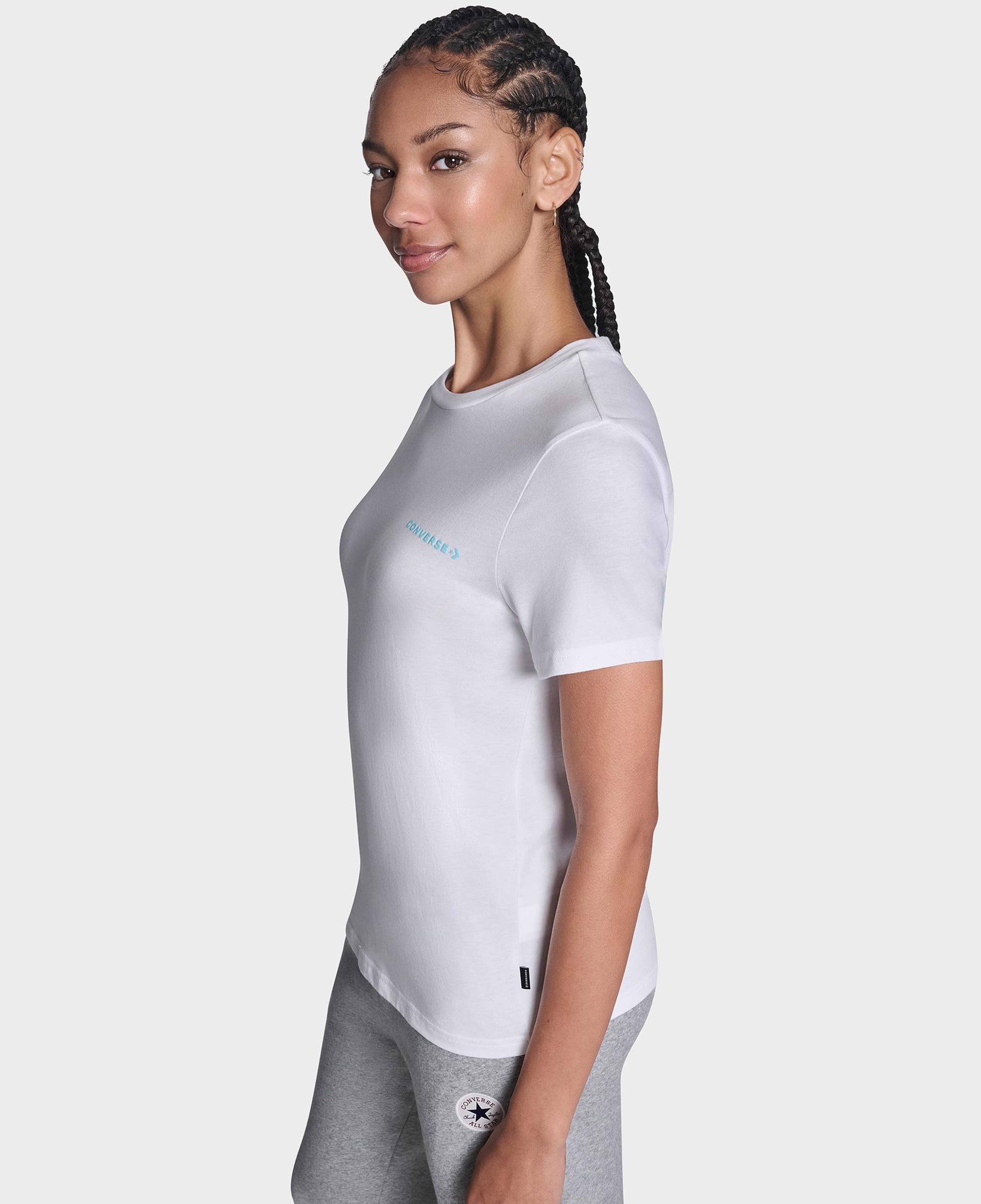 Converse Kadın Beyaz T-Shirt