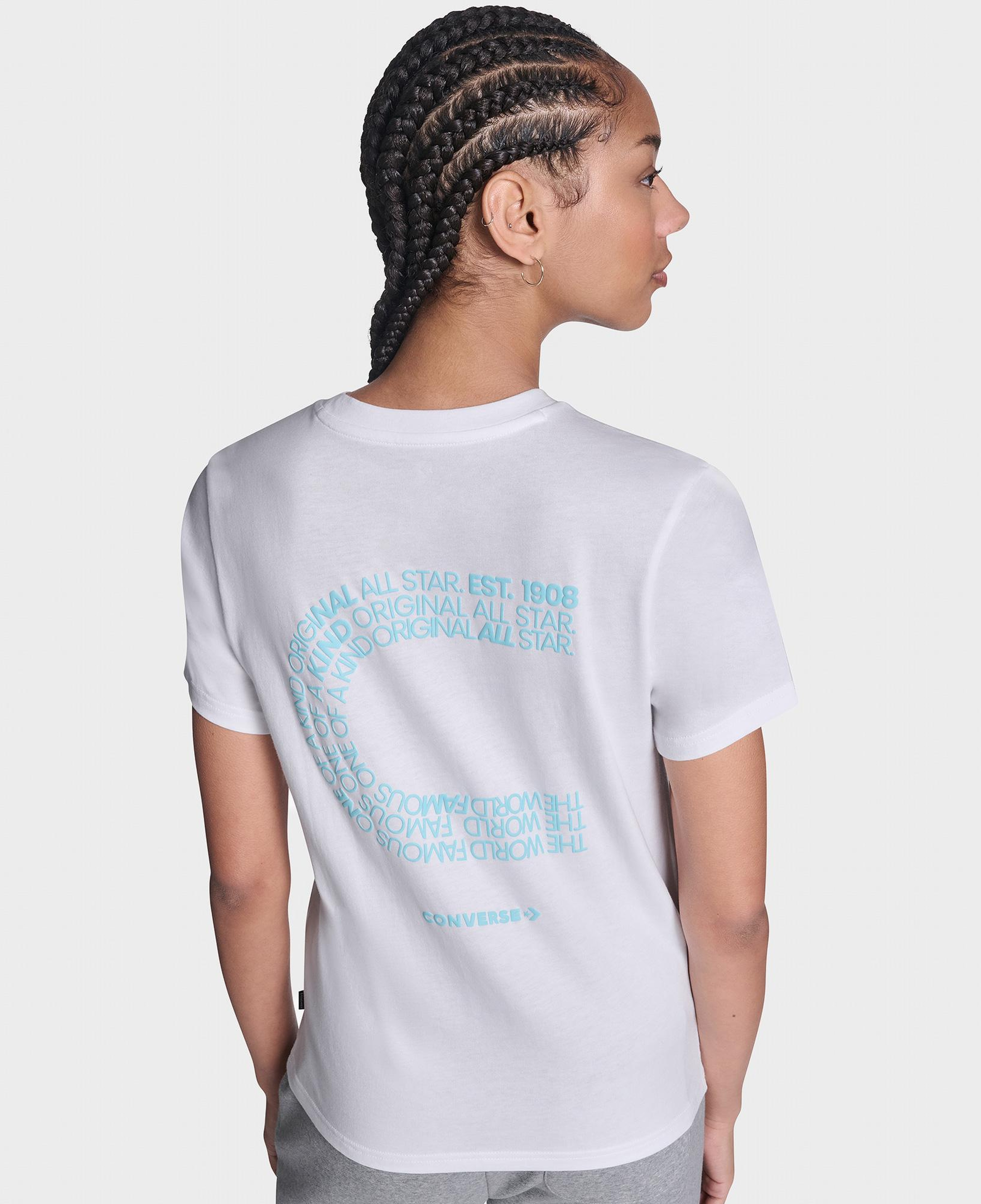 Converse Kadın Beyaz T-Shirt