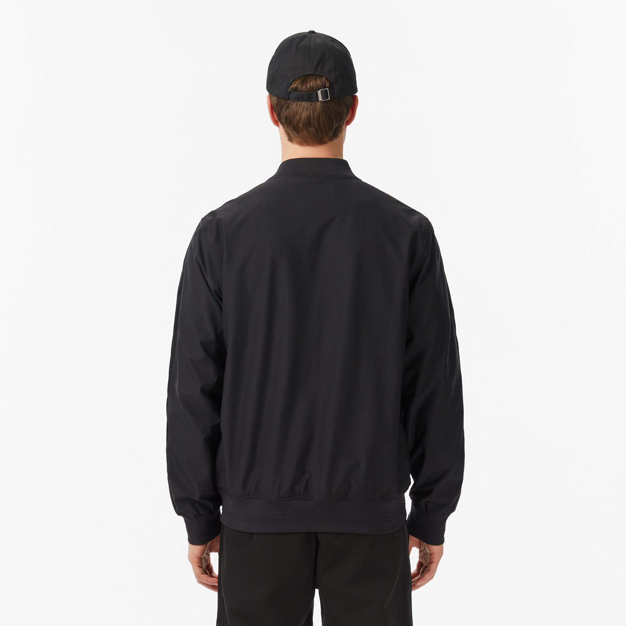 Lacoste Erkek Relaxed Fit Siyah Mont