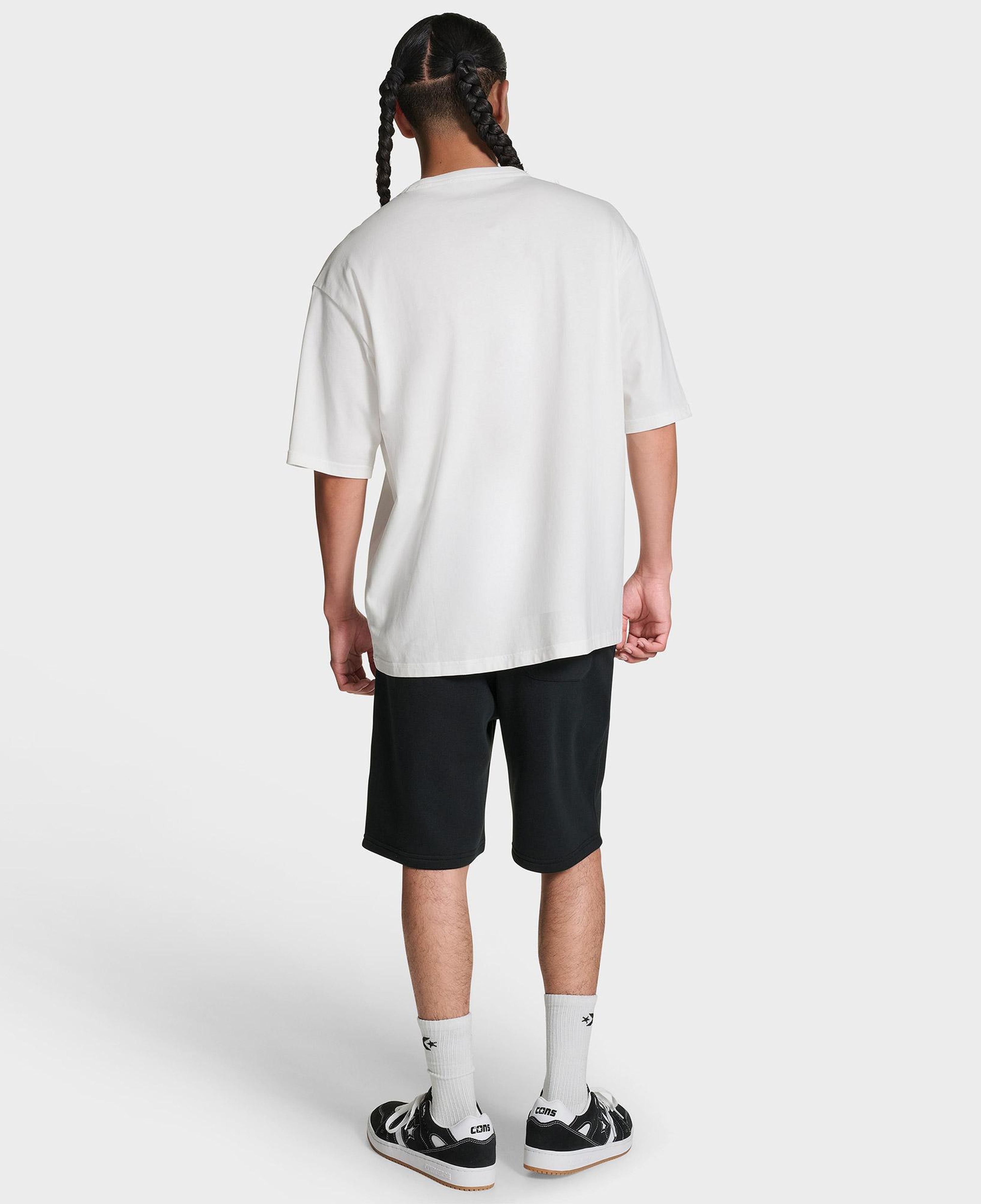 Converse CONS Erkek Beyaz Loose Fit T-Shirt