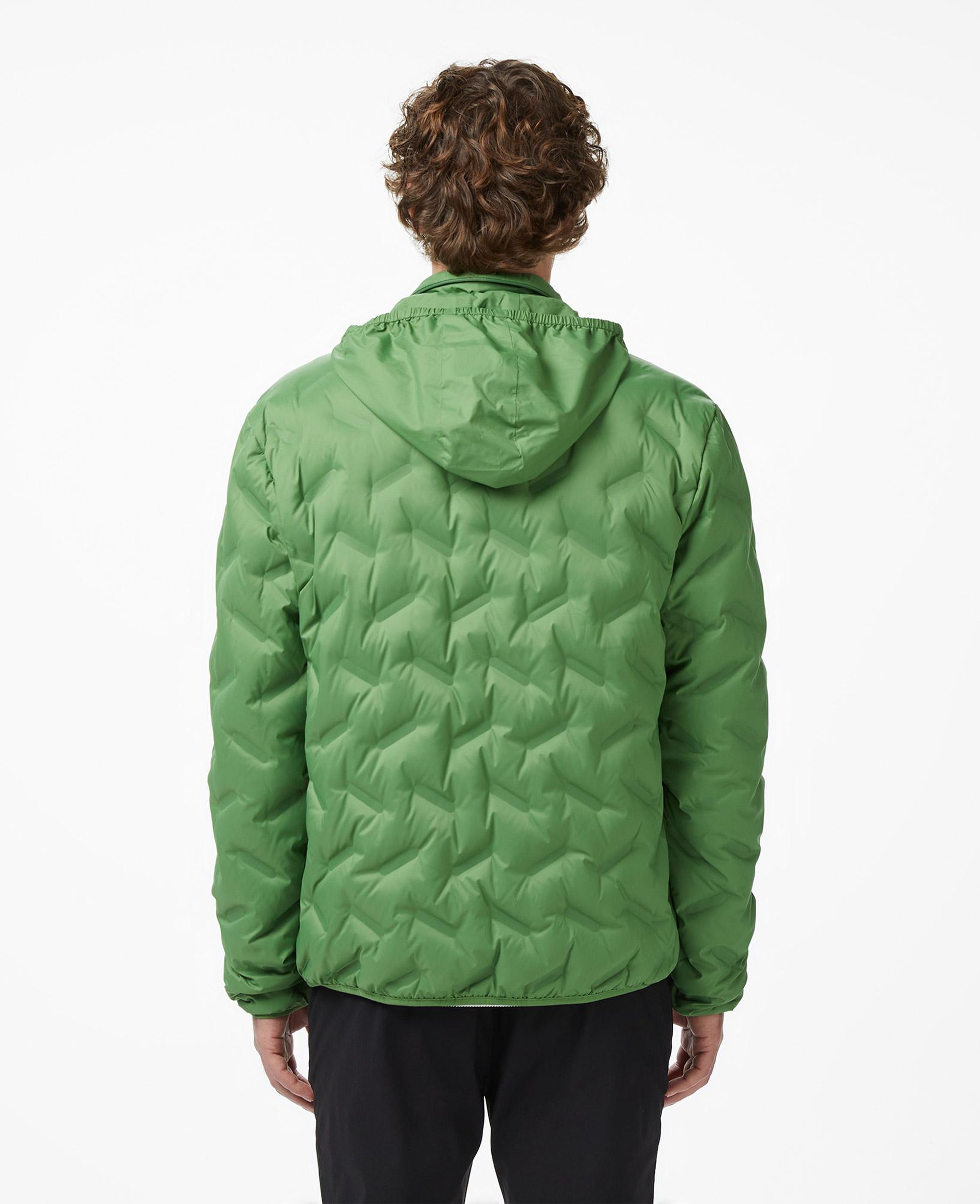 Lacoste Erkek Regular Fit Dik Yaka Kapitone Yeşil Mont