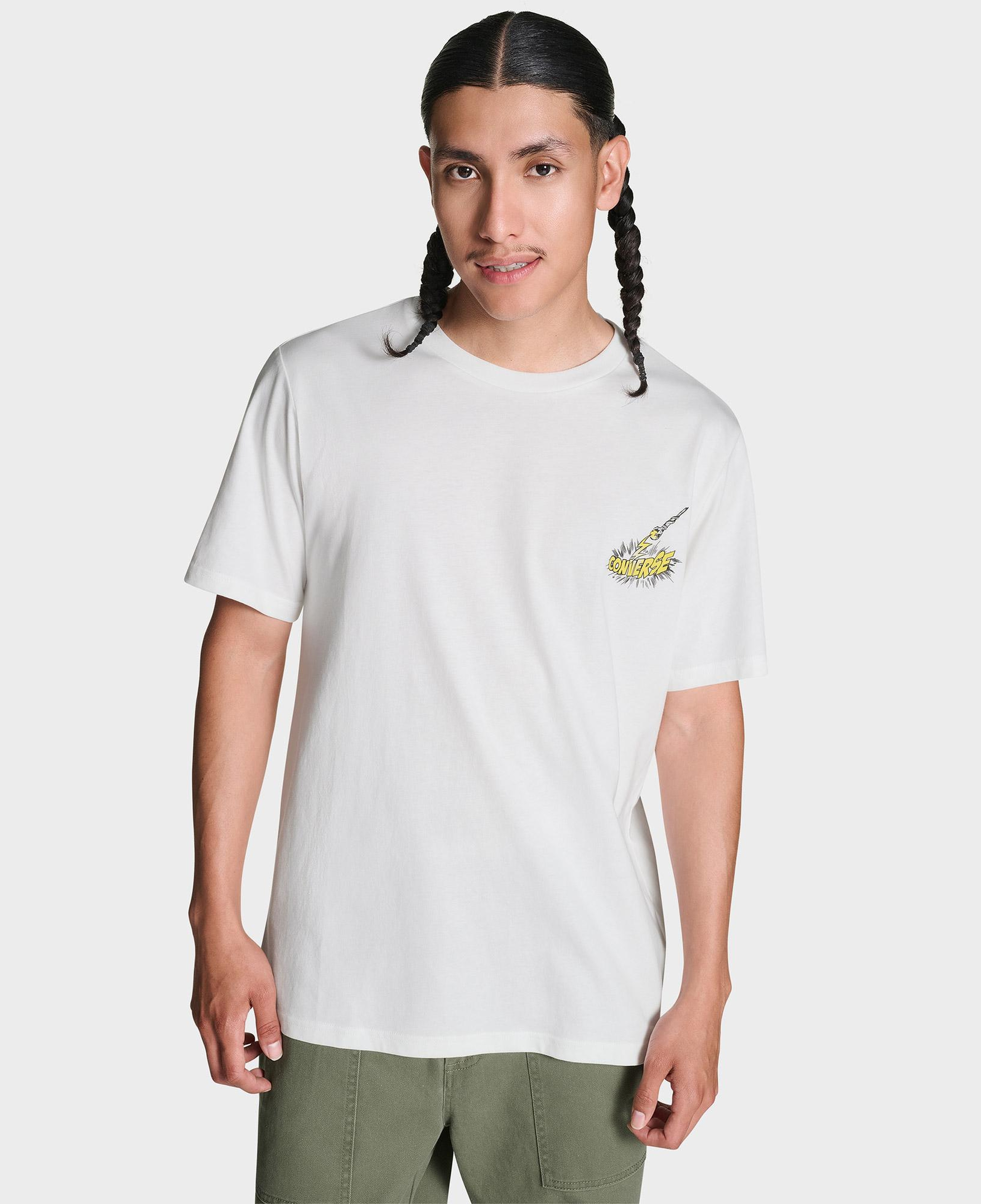 Converse Erkek Beyaz T-Shirt