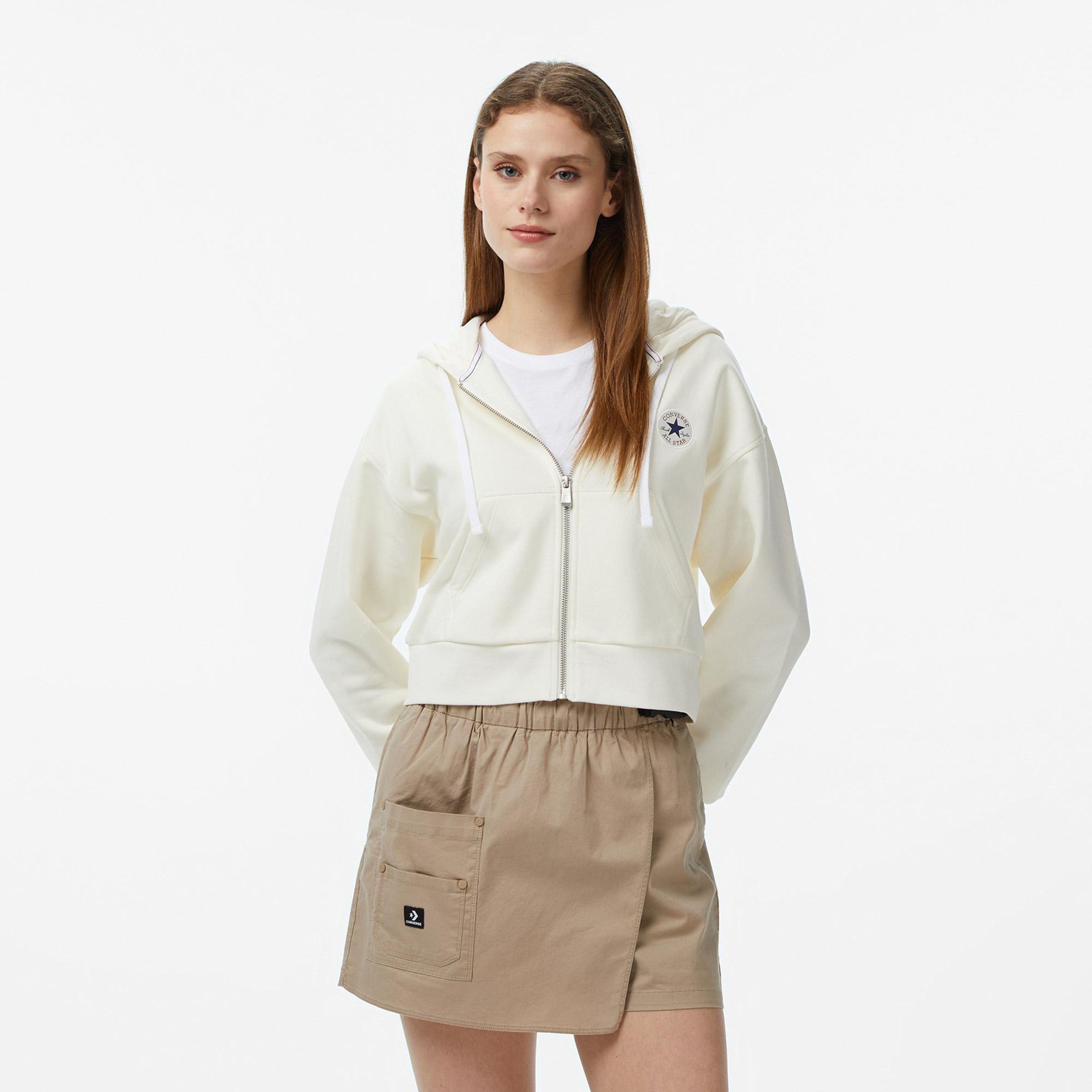 Converse Kadın Gri Sweatshirt