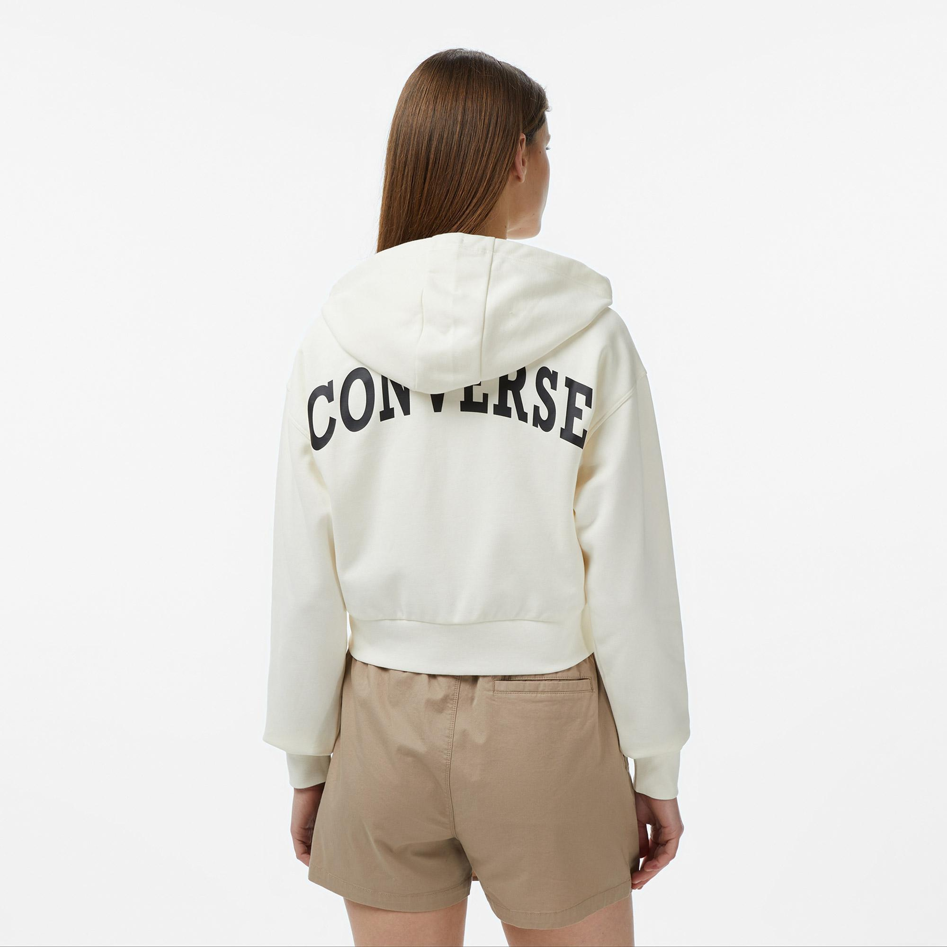 Converse Kadın Gri Sweatshirt