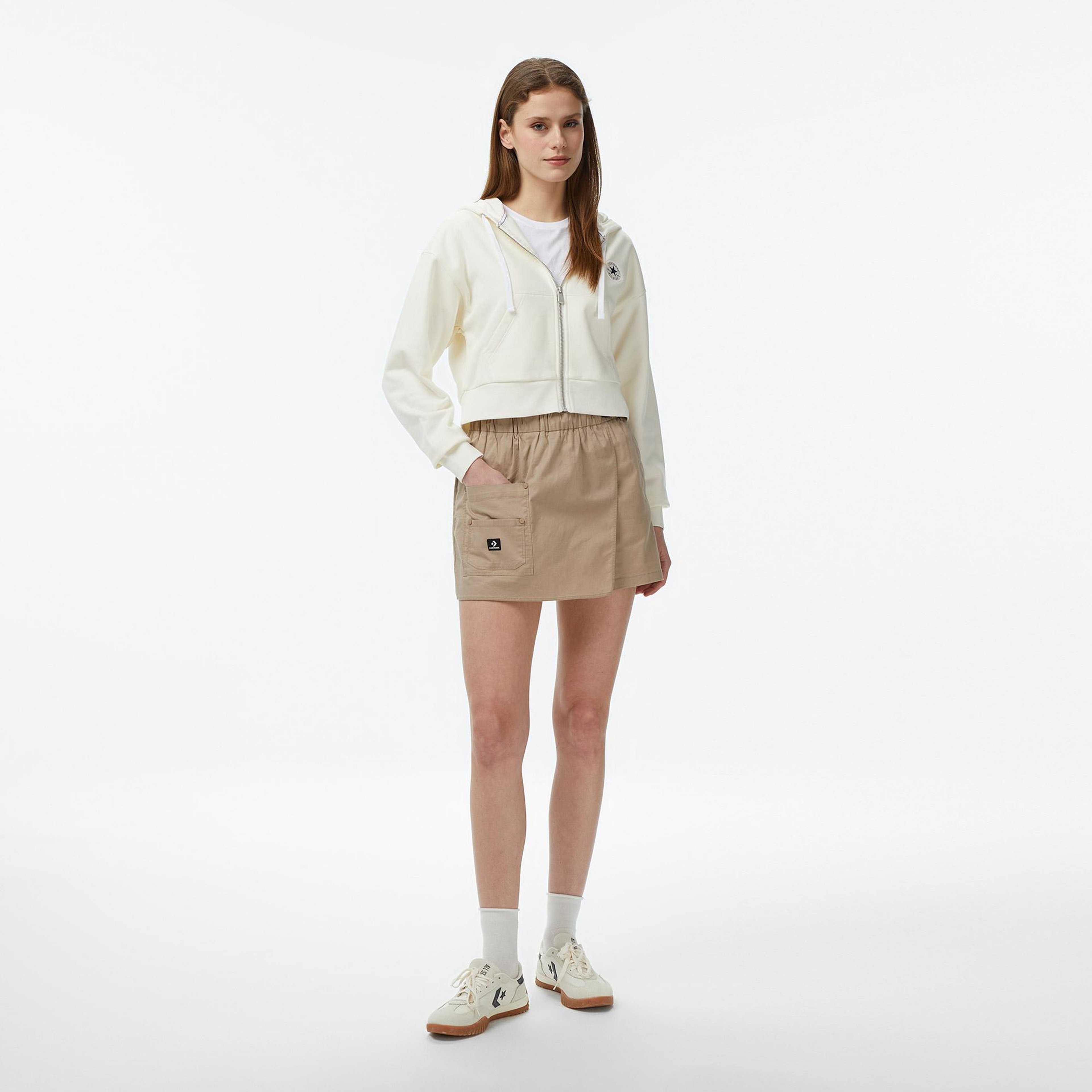 Converse Kadın Gri Sweatshirt