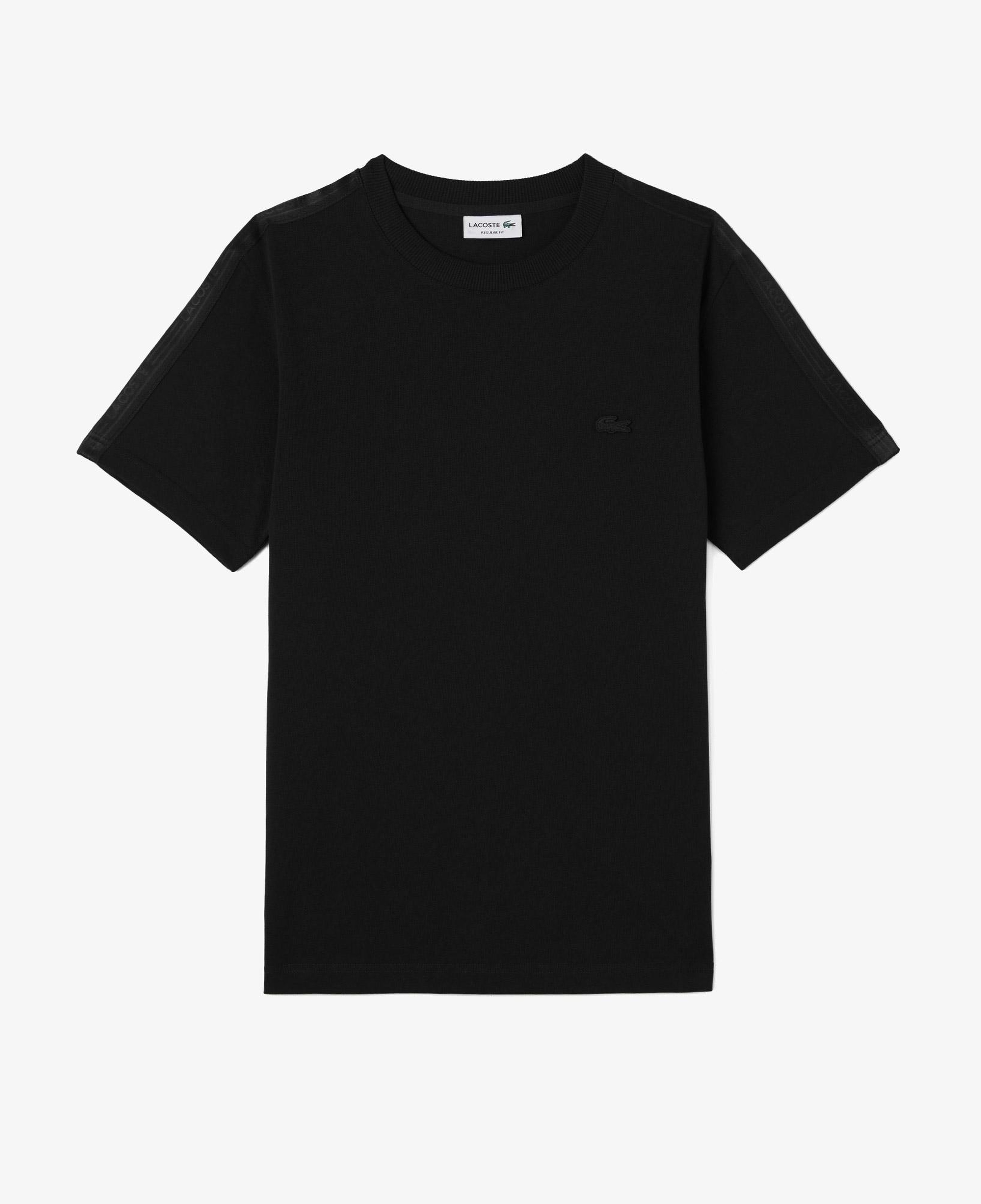 Lacoste Erkek Regular Fit Bisiklet Yaka Siyah T-Shirt