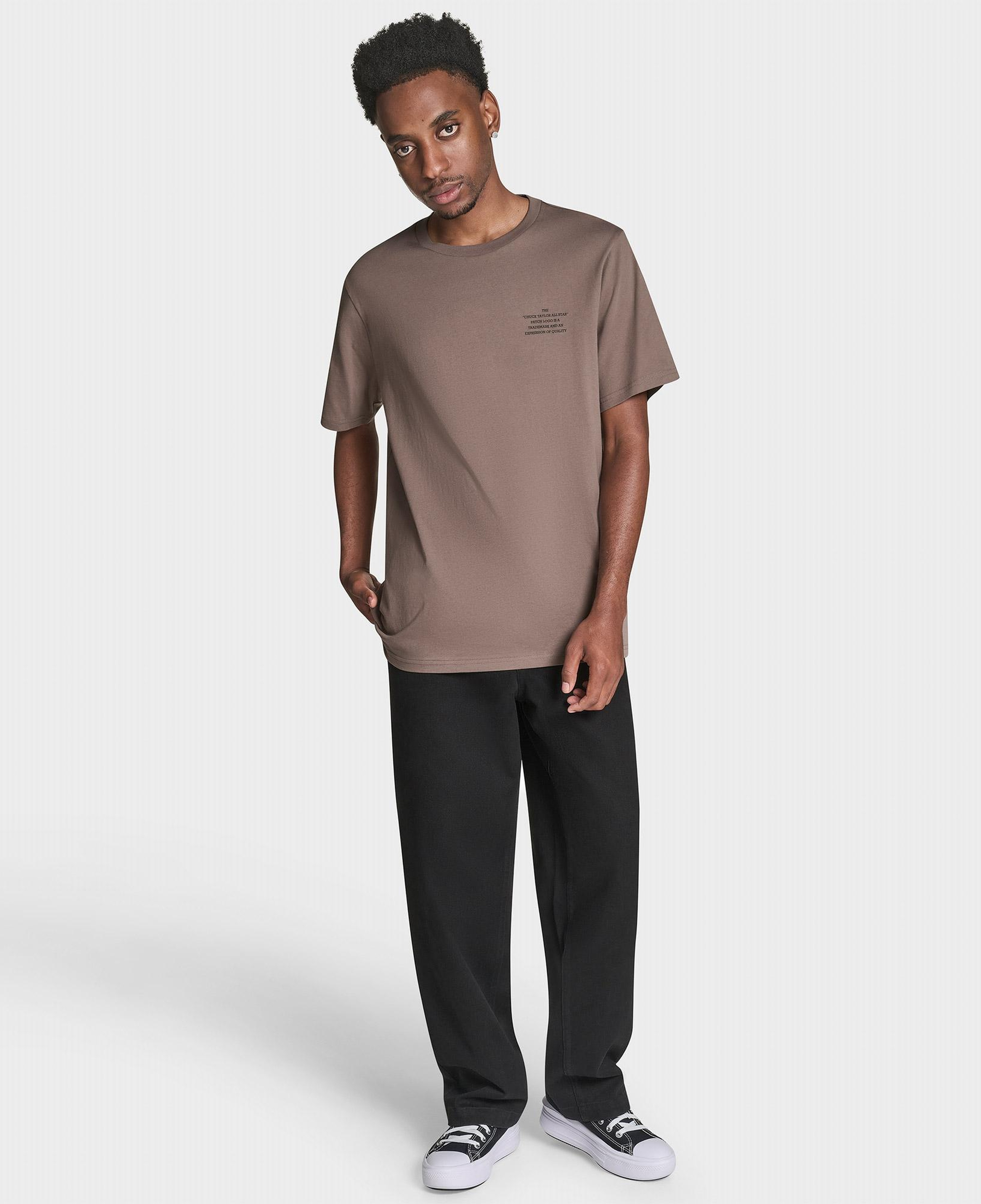 Converse Erkek Kahverengi T-Shirt