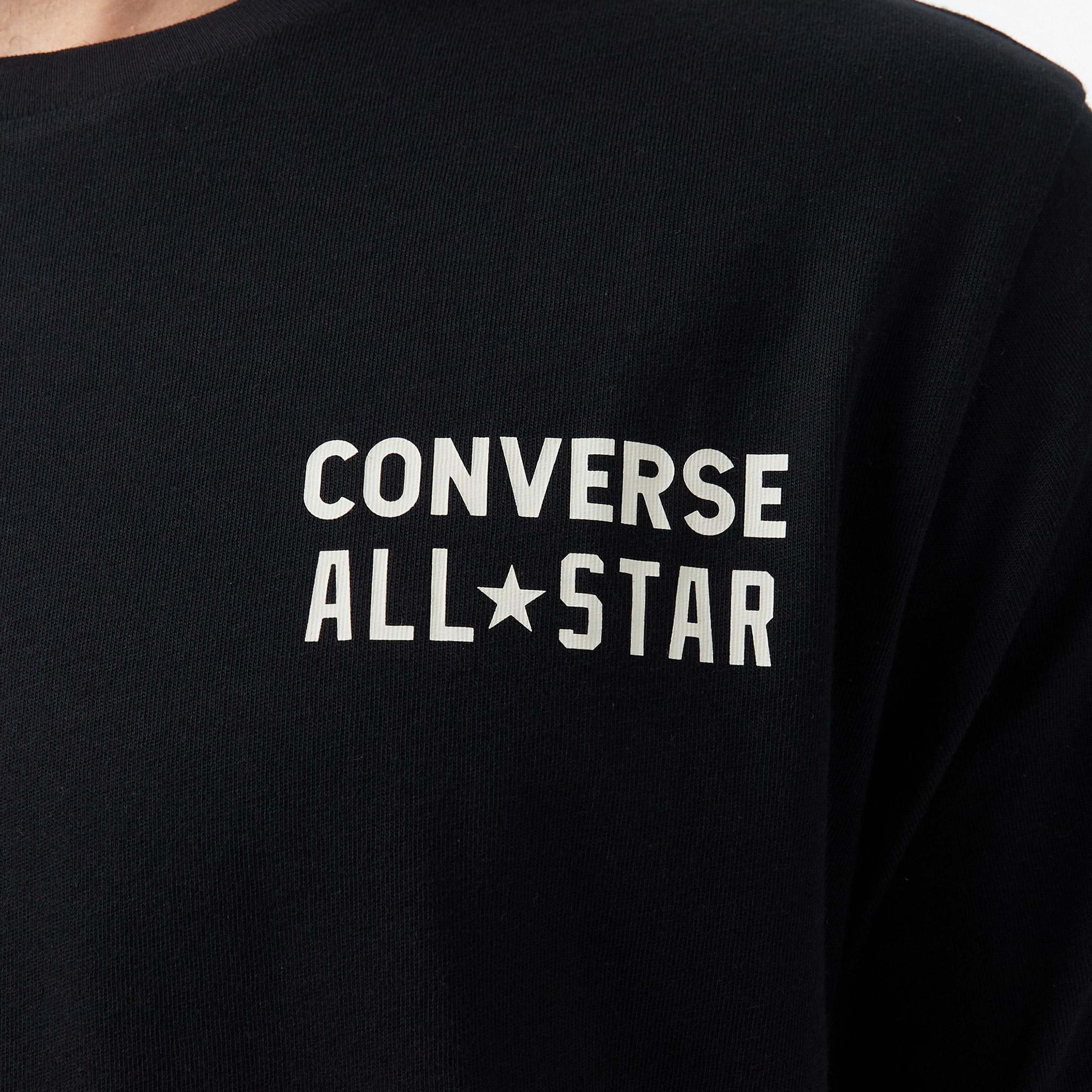 Converse Erkek Siyah T-Shirt