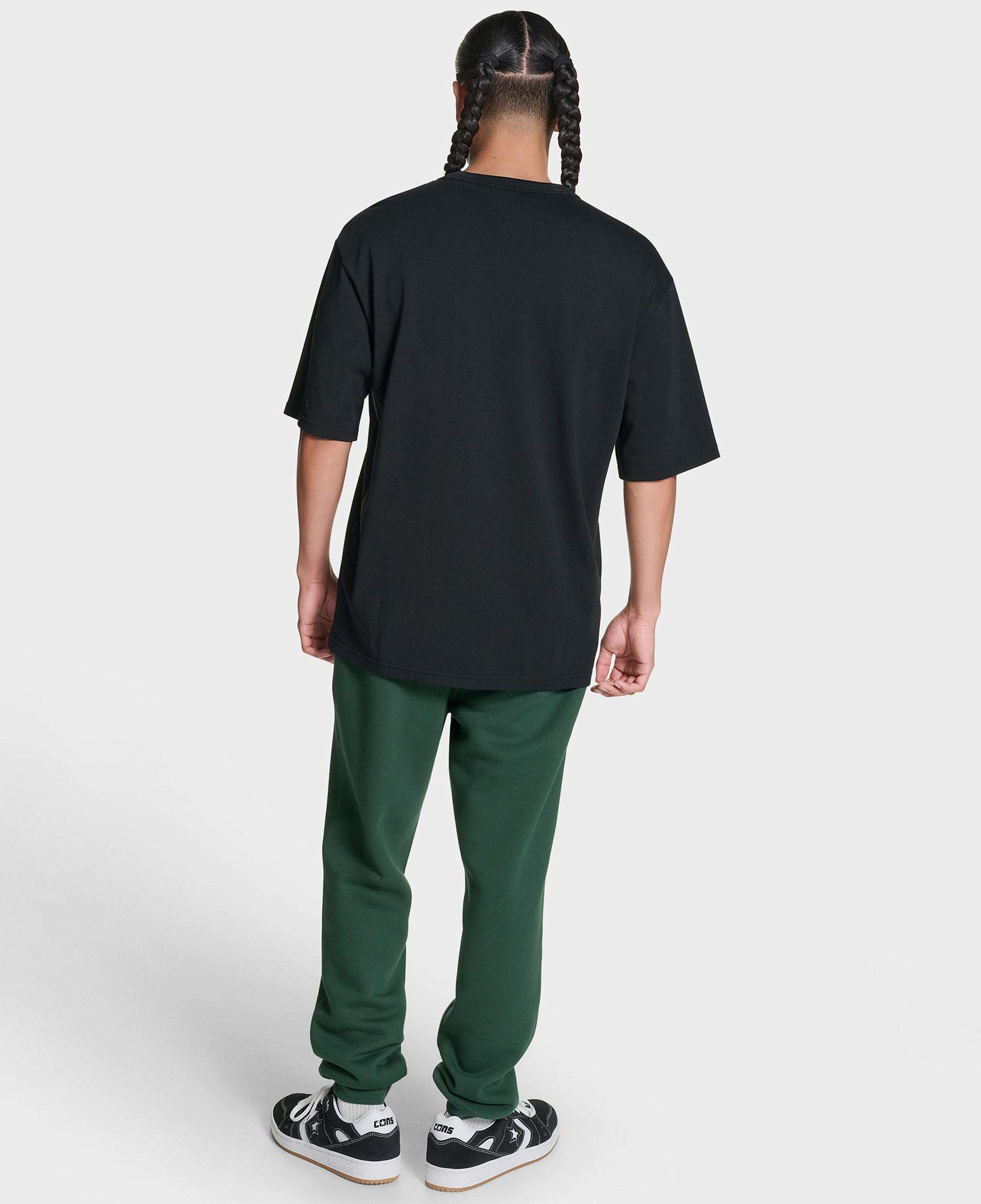 Converse CONS Erkek Siyah Loose Fit T-Shirt