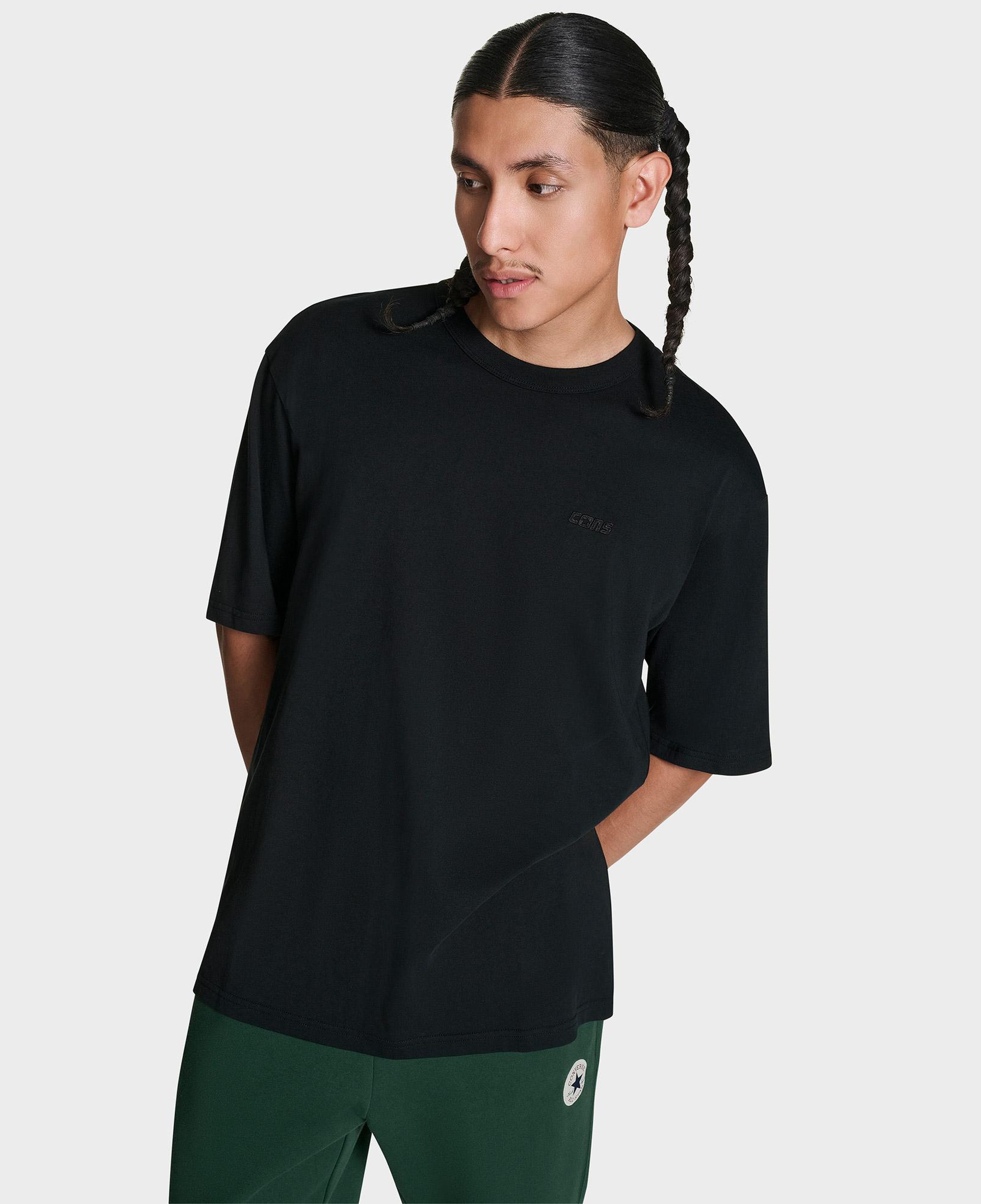 Converse CONS Erkek Siyah Loose Fit T-Shirt