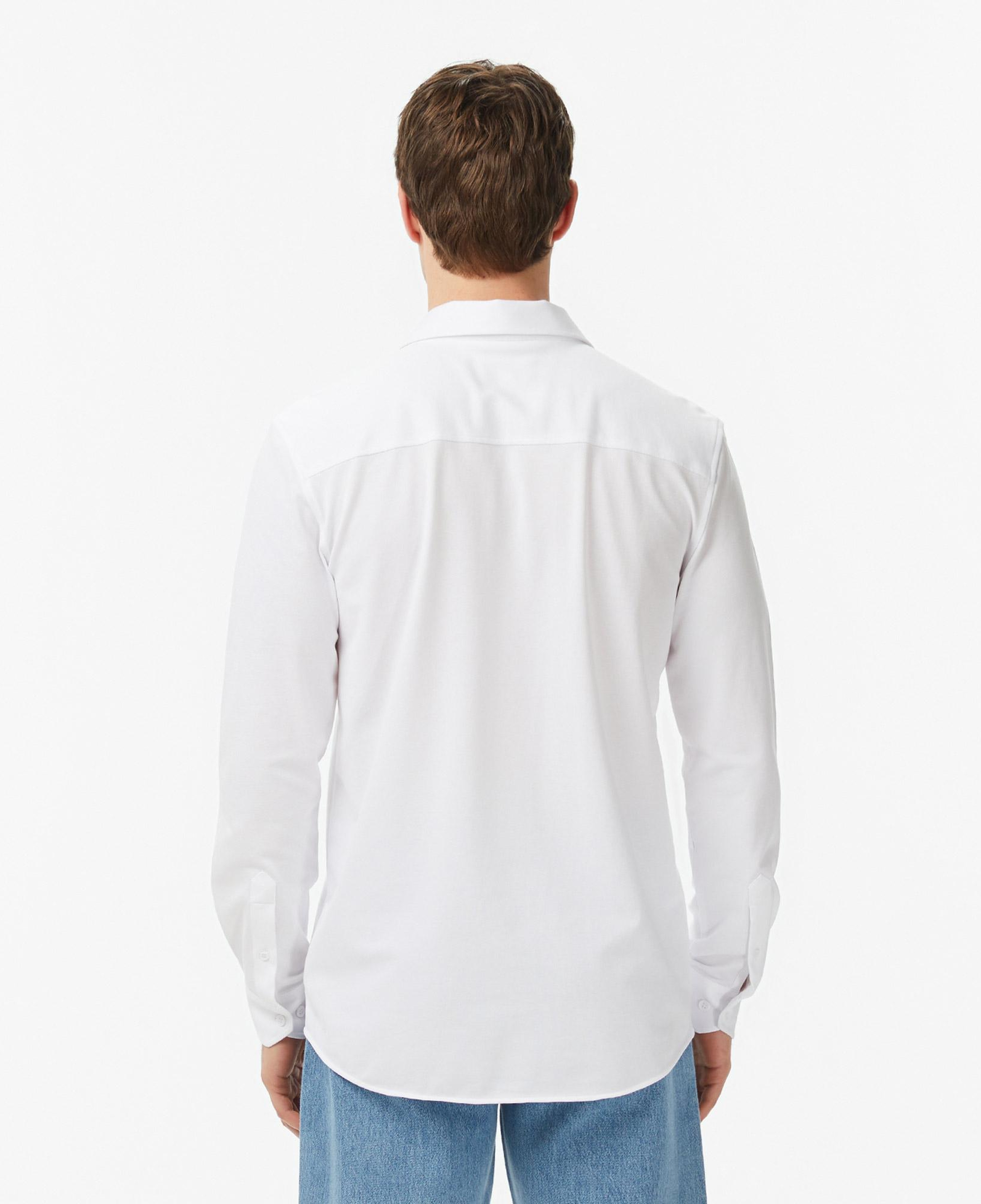 Lacoste Erkek Slim Fit Beyaz Gömlek