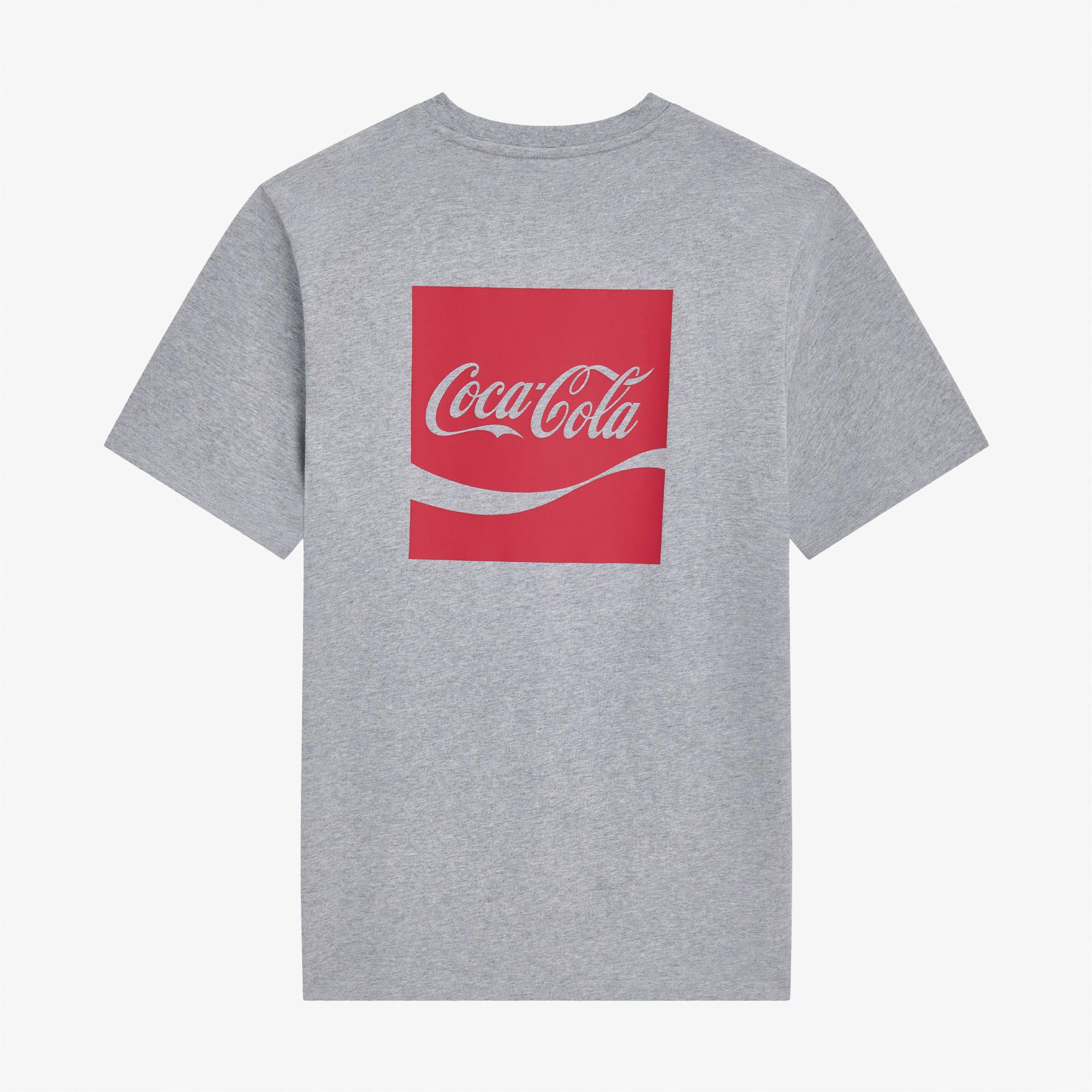 Converse x Coca-Cola Erkek Gri T-Shirt
