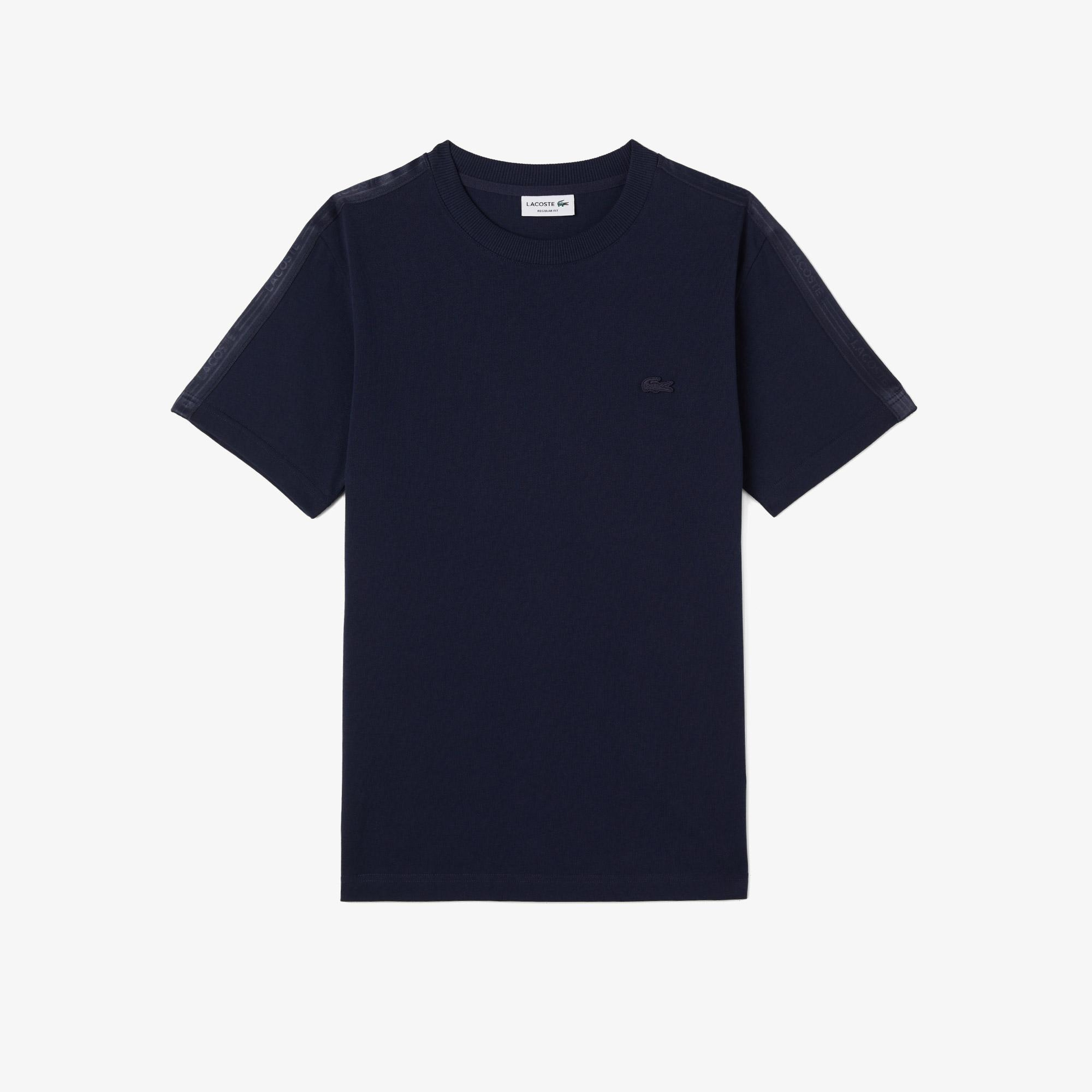 Lacoste Erkek Regular Fit Bisiklet Yaka Lacivert T-Shirt