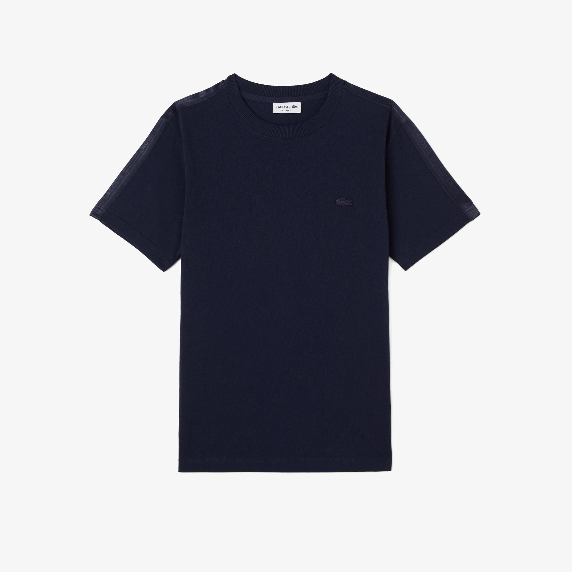 Lacoste Erkek Regular Fit Bisiklet Yaka Lacivert T-Shirt